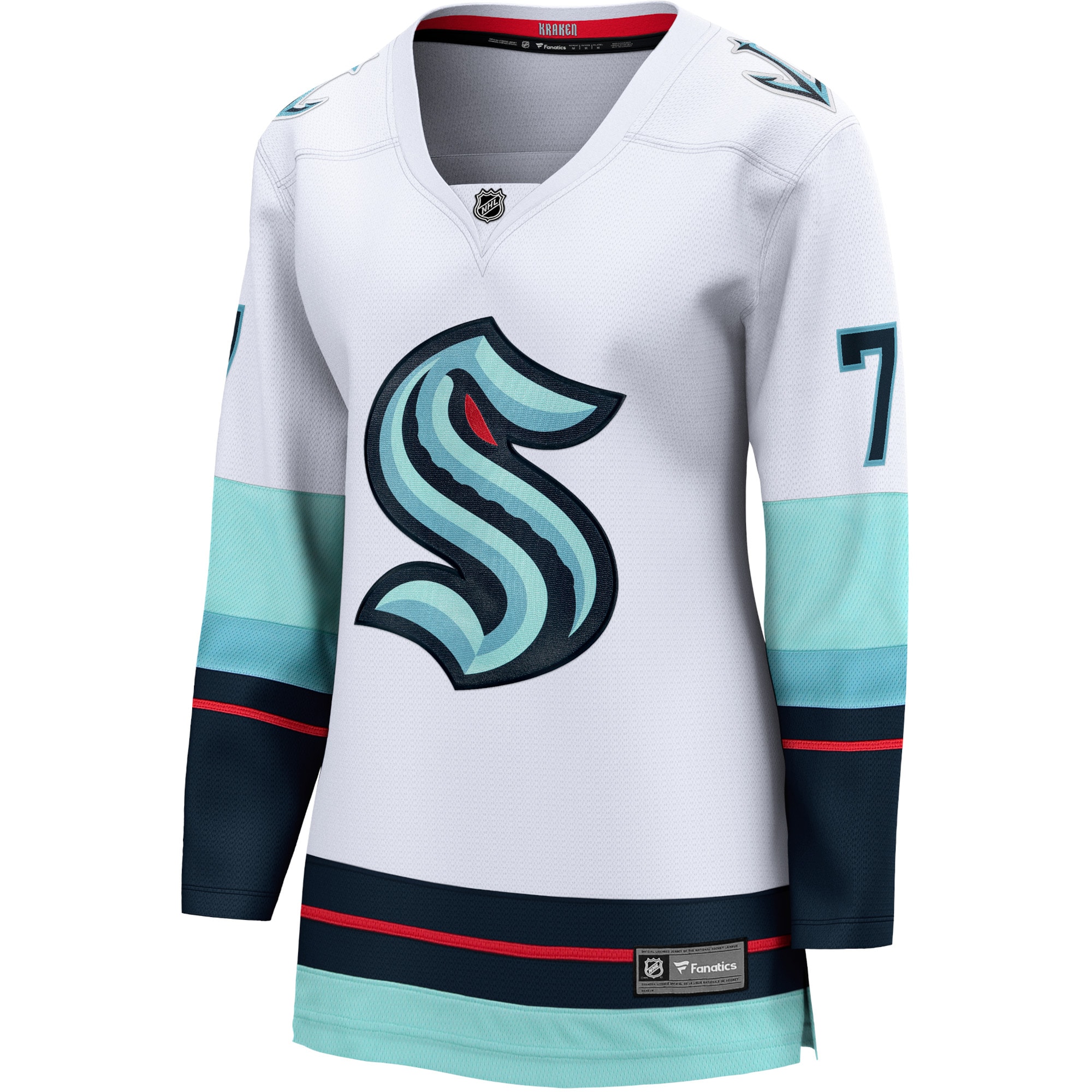 Eberle Seattle Kraken Women's Away Premier Breakaway Player Jersey - White