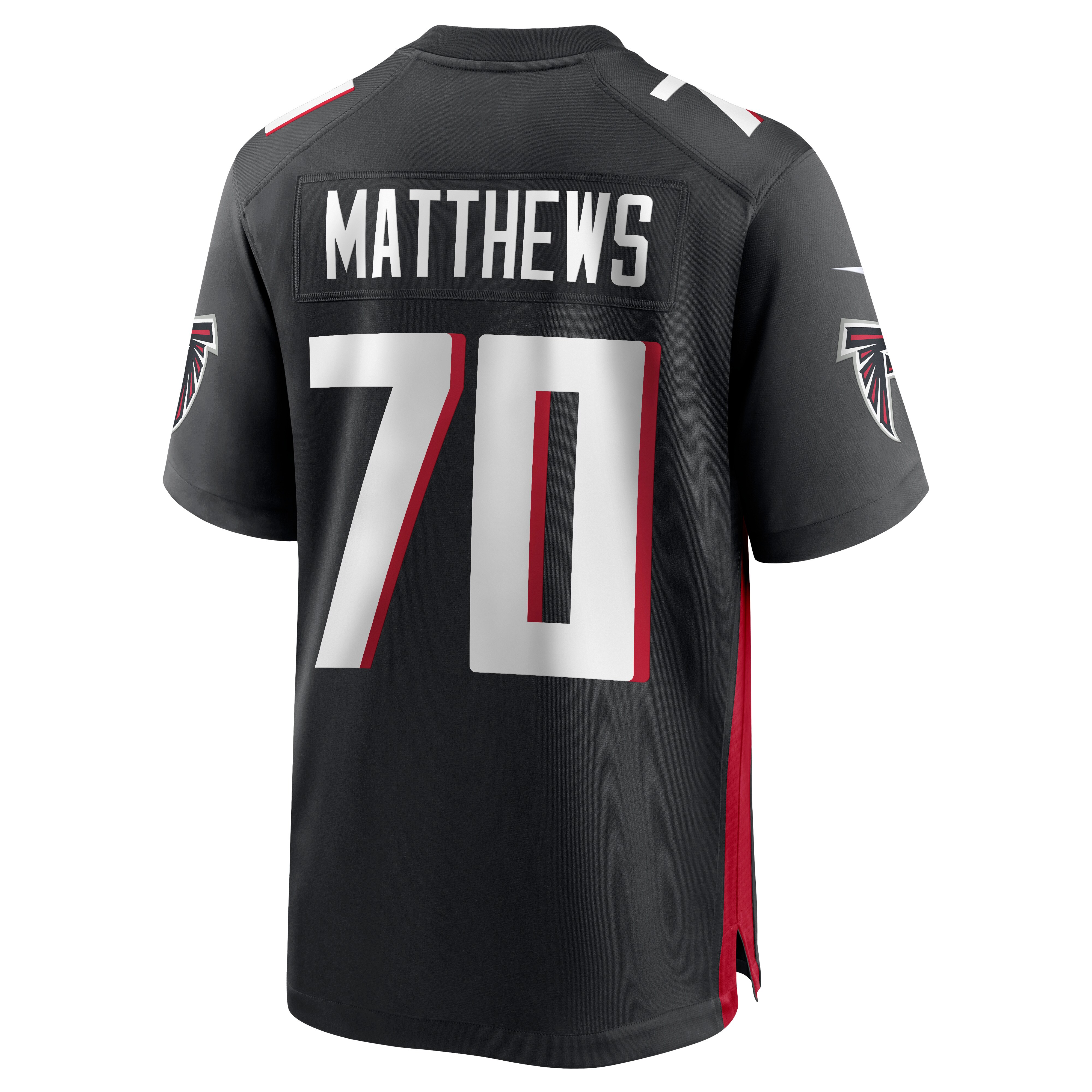Jake Matthews Atlanta Falcons Game Jersey - Black