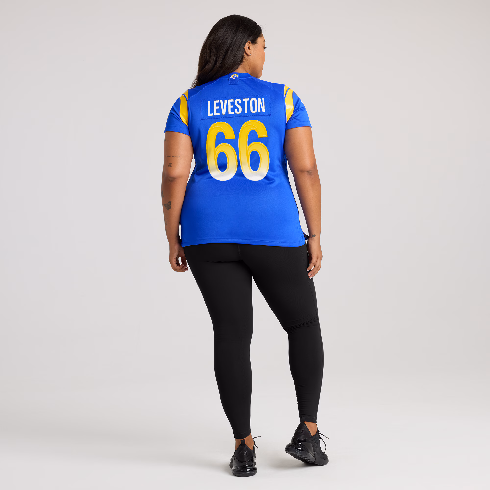 KT Leveston Los Angeles Rams Women's  Game Jersey -  Royal
