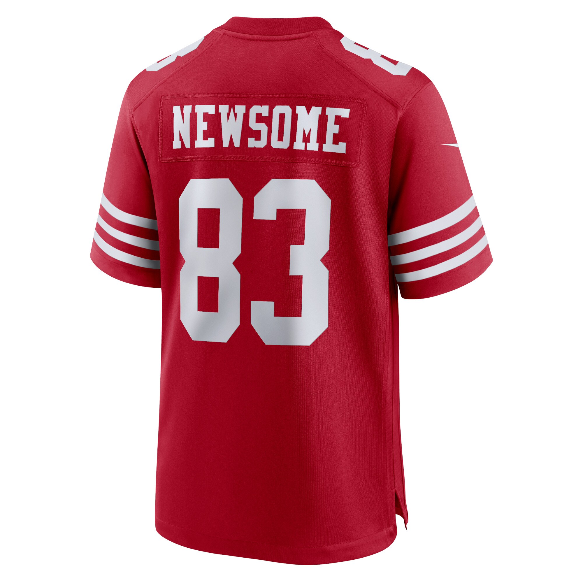Dazz Newsome San Francisco 49ers  Home Game Player Jersey - Scarlet