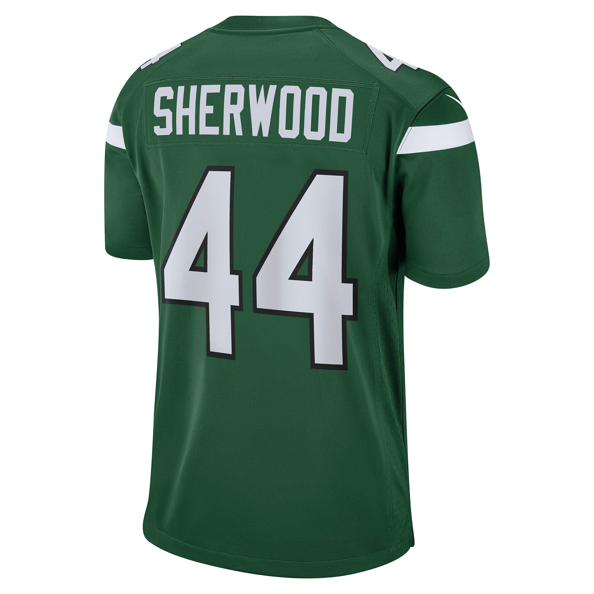 Jamien Sherwood New York Jets Game Jersey - Gotham Green