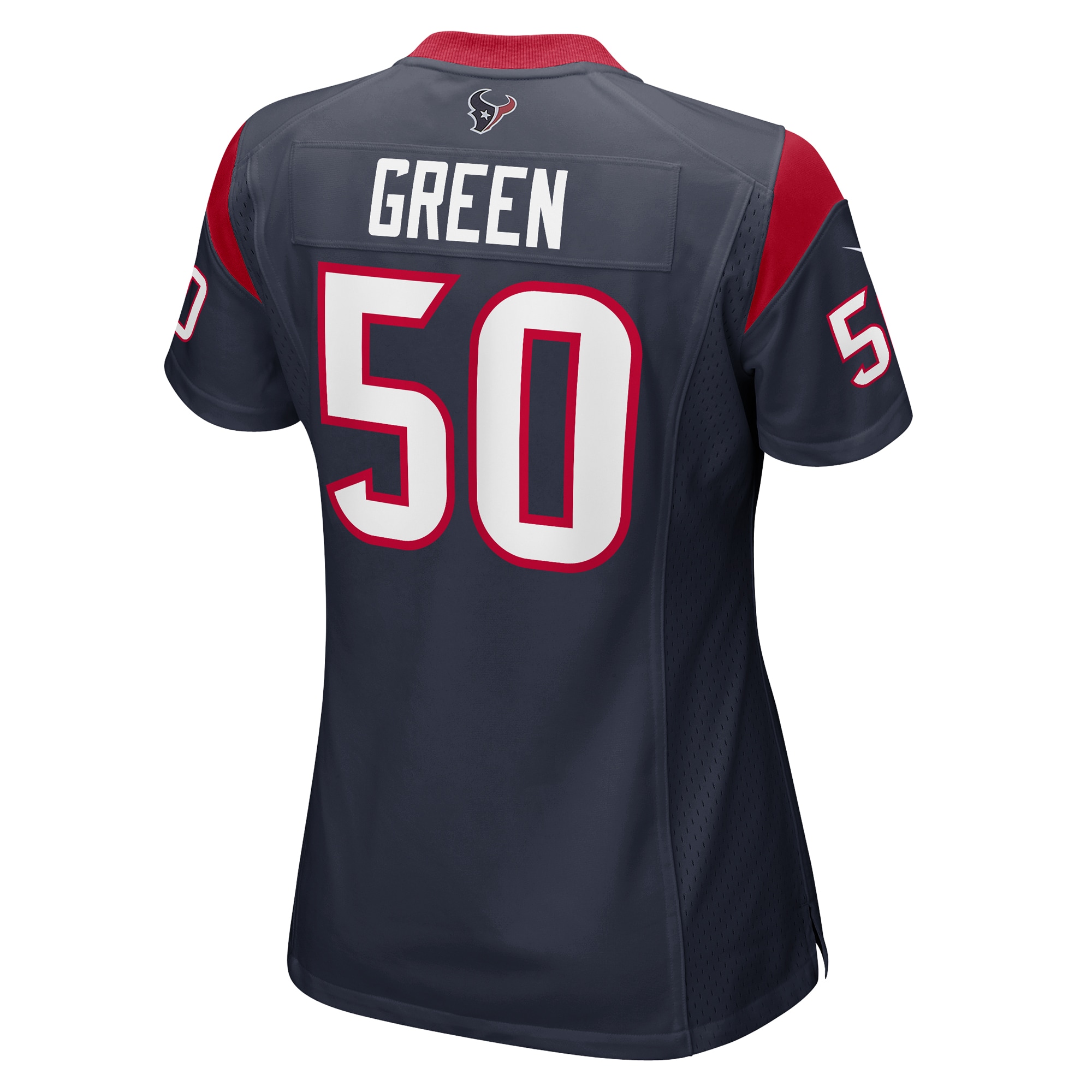 Kendrick Green Houston Texans Women's Team Game Jersey -  Navy