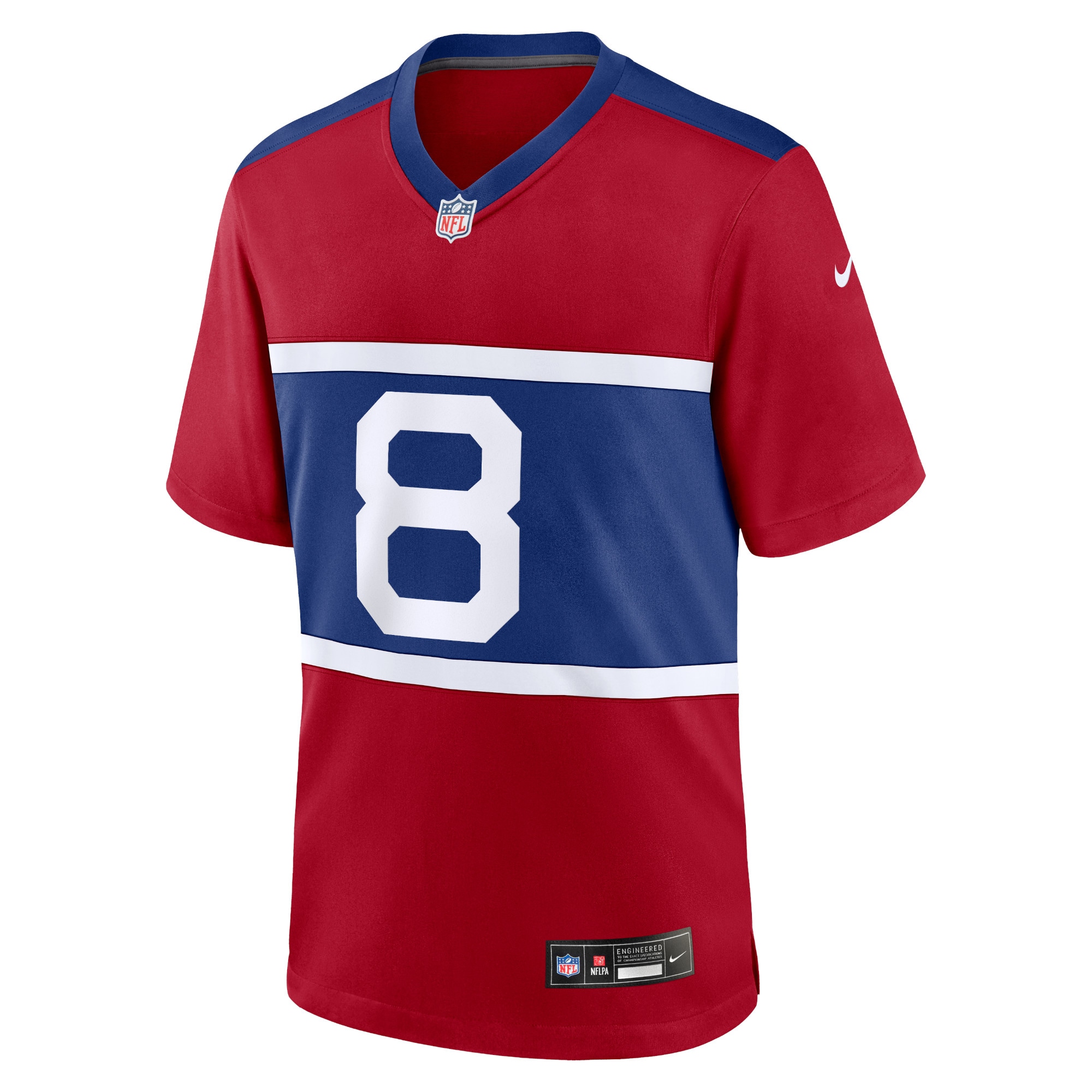 Daniel Jones New York Giants Alternate Player Game Jersey - Century Red