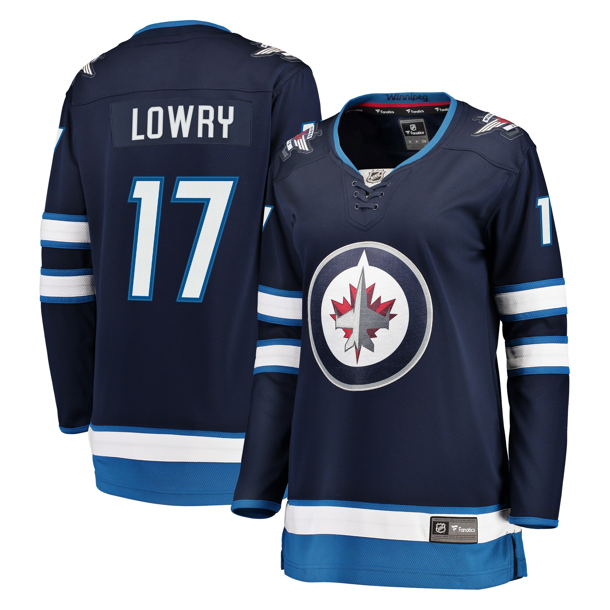 Adam Lowry Winnipeg Jets Women's Breakaway Player Jersey - Navy