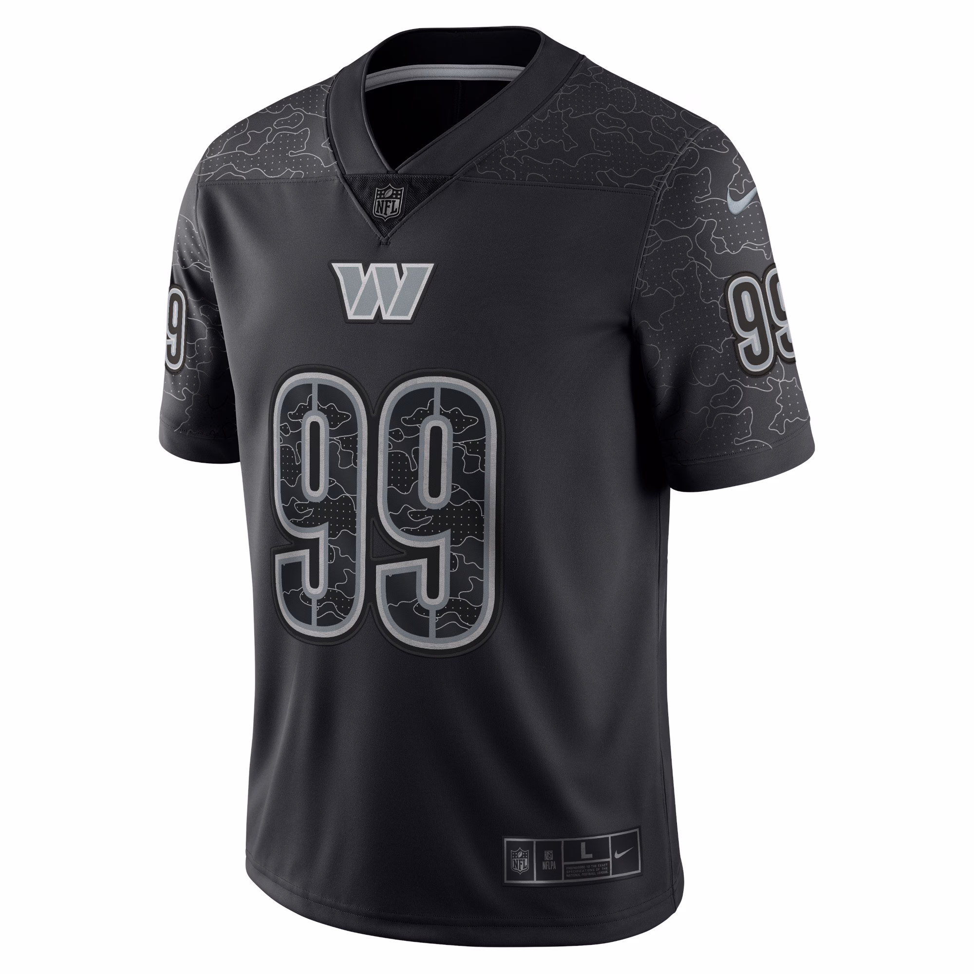 Chase Young Washington Commanders RFLCTV Limited Jersey - Black