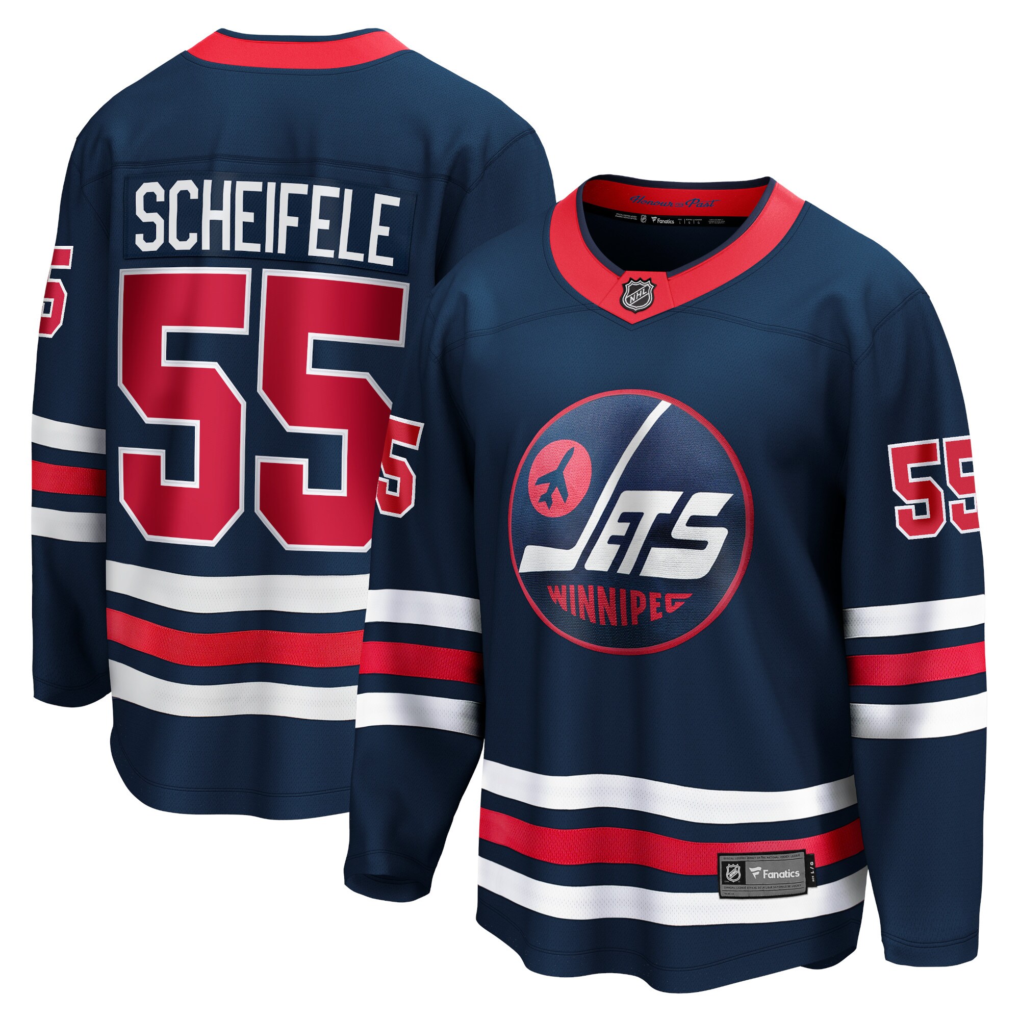 Mark Scheifele Winnipeg Jets 2021/22 Alternate Premier Breakaway Player Jersey - Navy