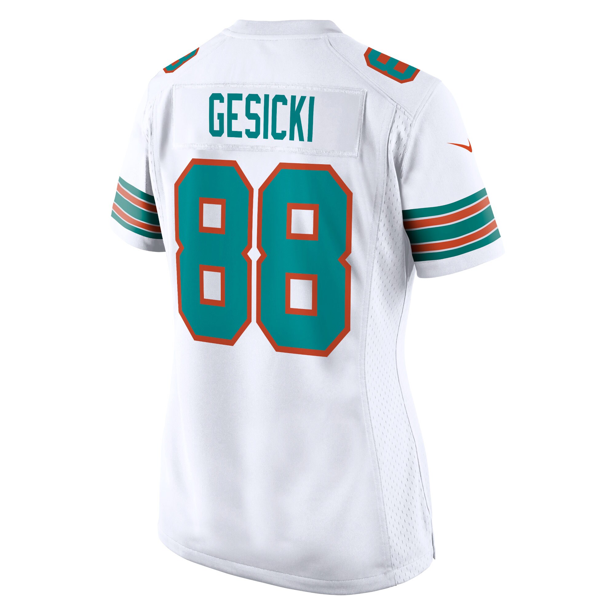 Mike Gesicki Miami Dolphins  Women's Alternate Game Jersey - White
