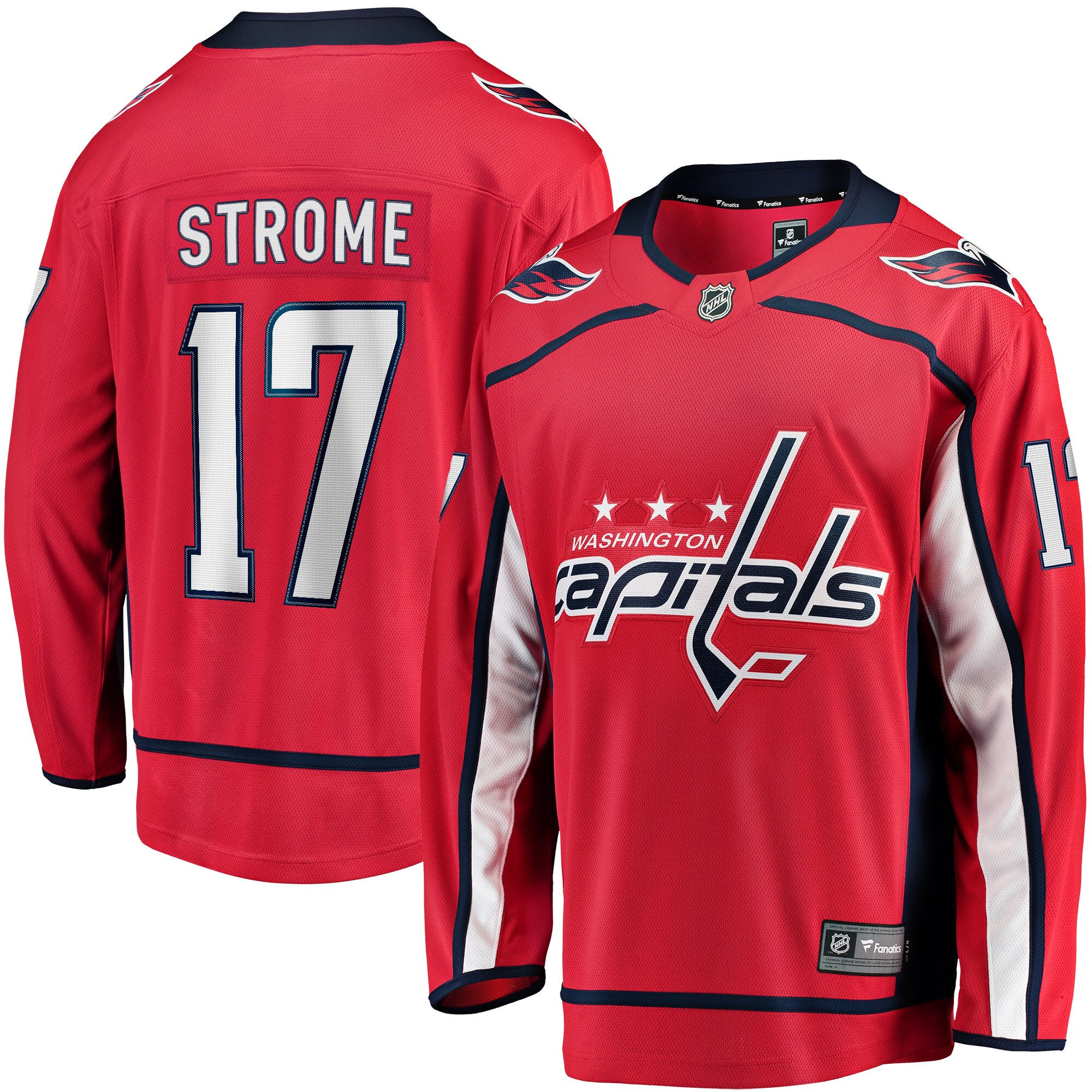 Dylan Strome Washington Capitals Home Breakaway Player Jersey - Red