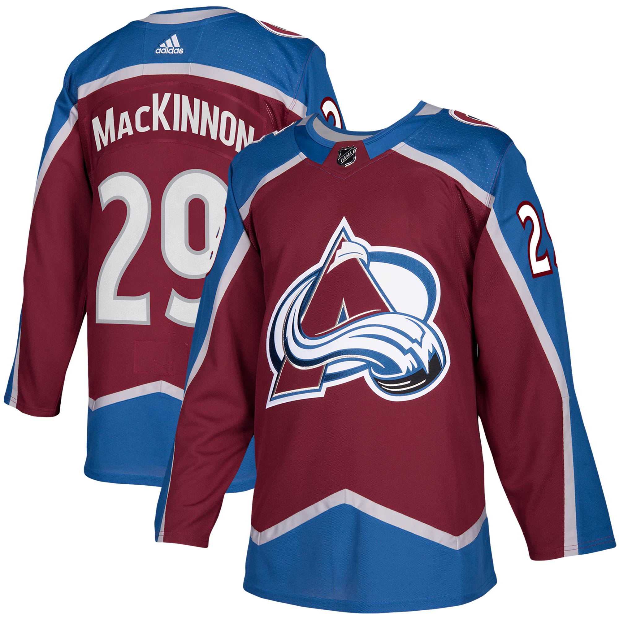 Nathan MacKinnon Colorado Avalanche  Home Authentic Player Jersey - Burgundy