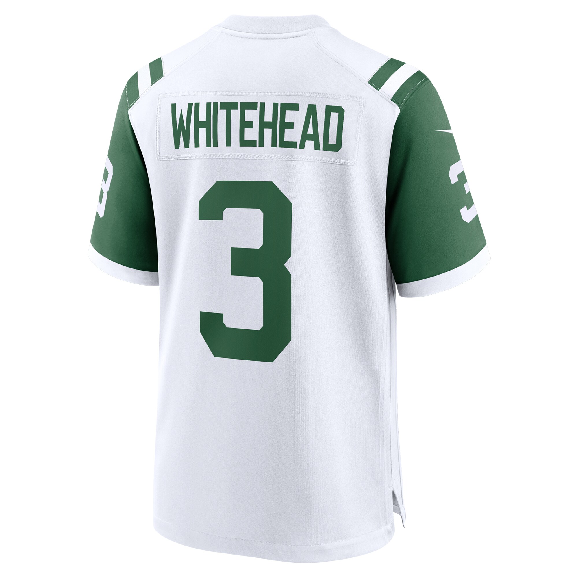 Whitehead New York Jets Classic Alternate Player Game Jersey - White