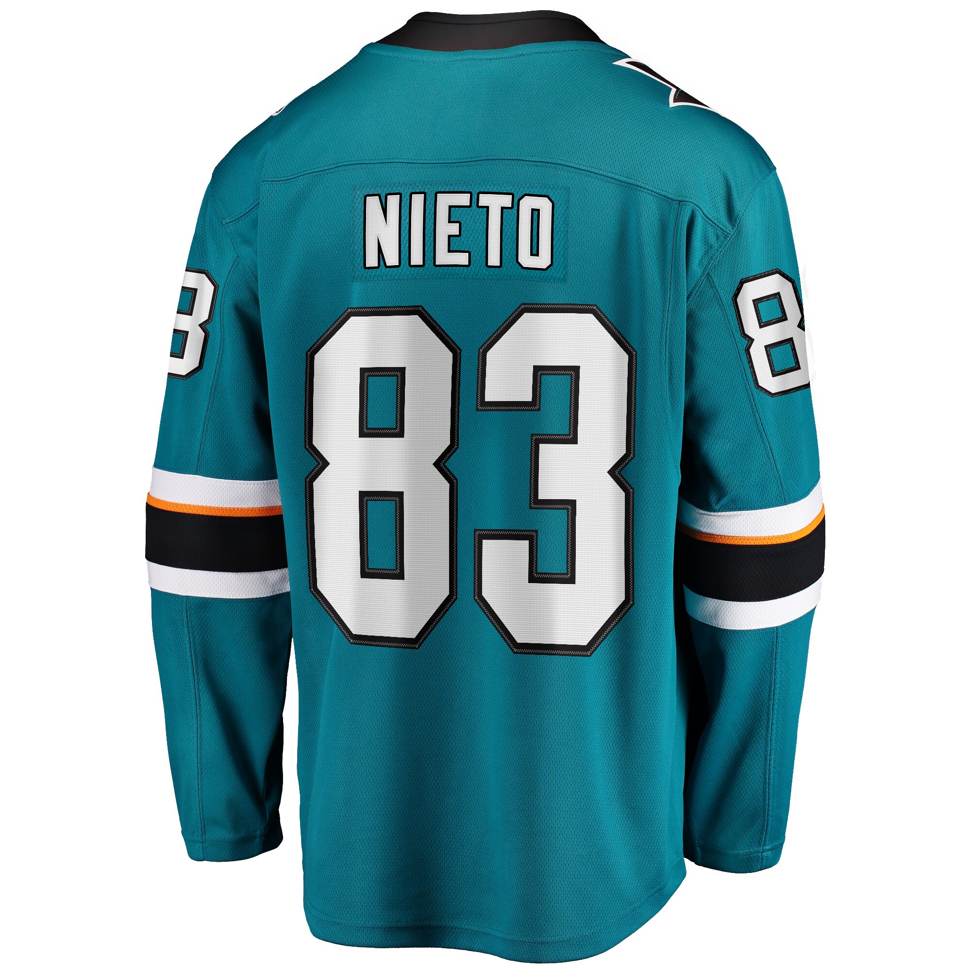 Matt Nieto San Jose Sharks Breakaway Player Jersey - Teal