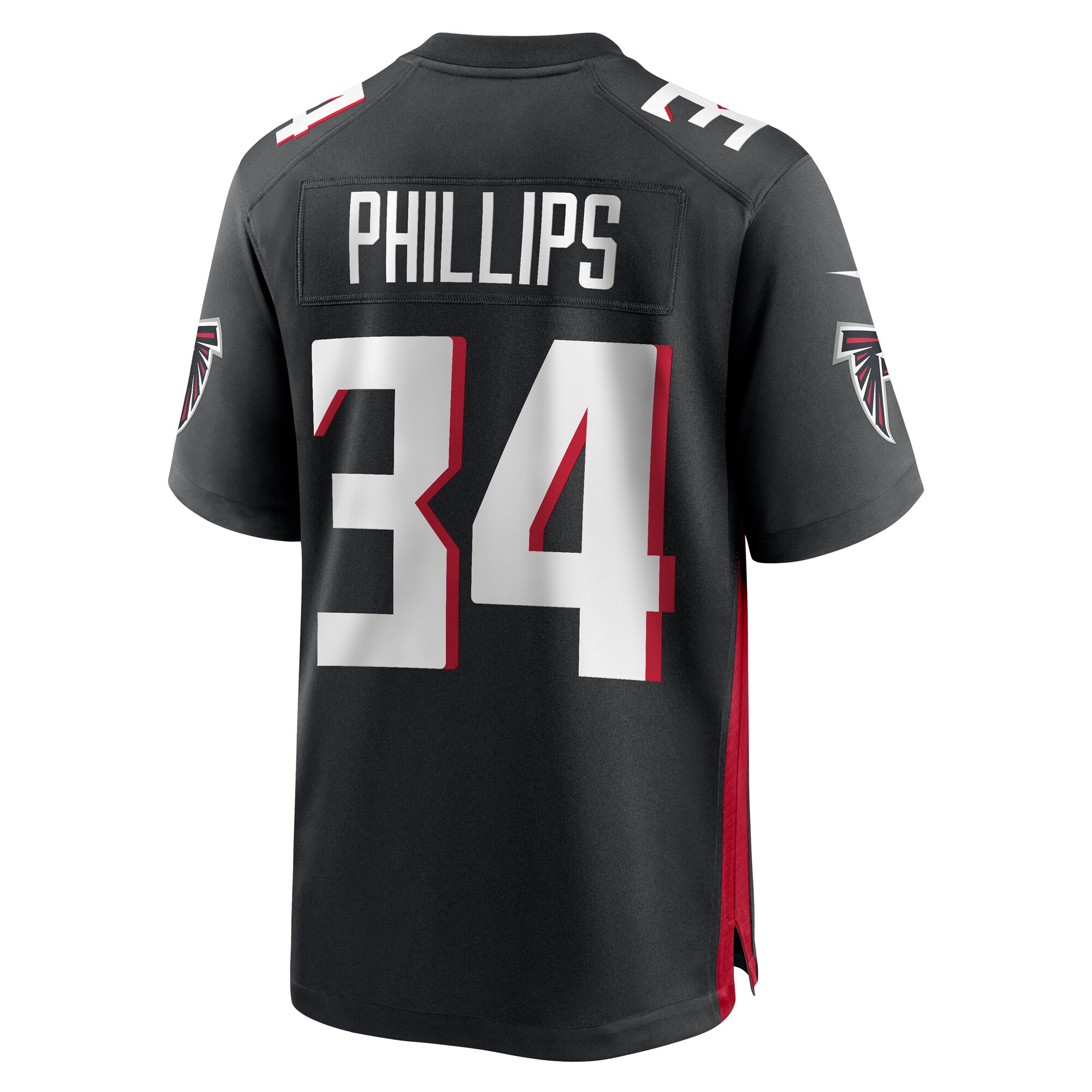 Clark Phillips III Atlanta Falcons Team Game Jersey -  Black