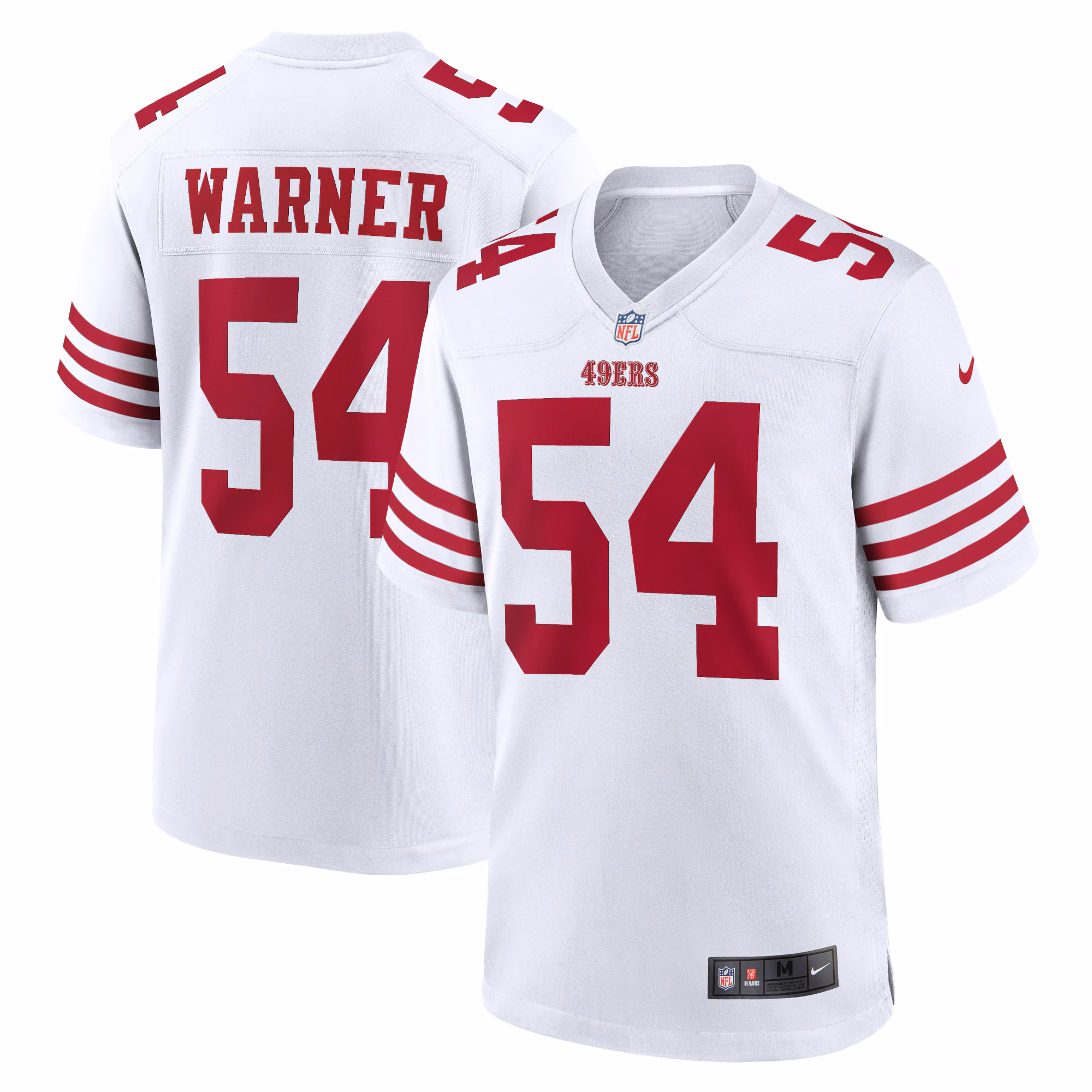 Fred Warner San Francisco 49ers Player Game Jersey - Scarlet