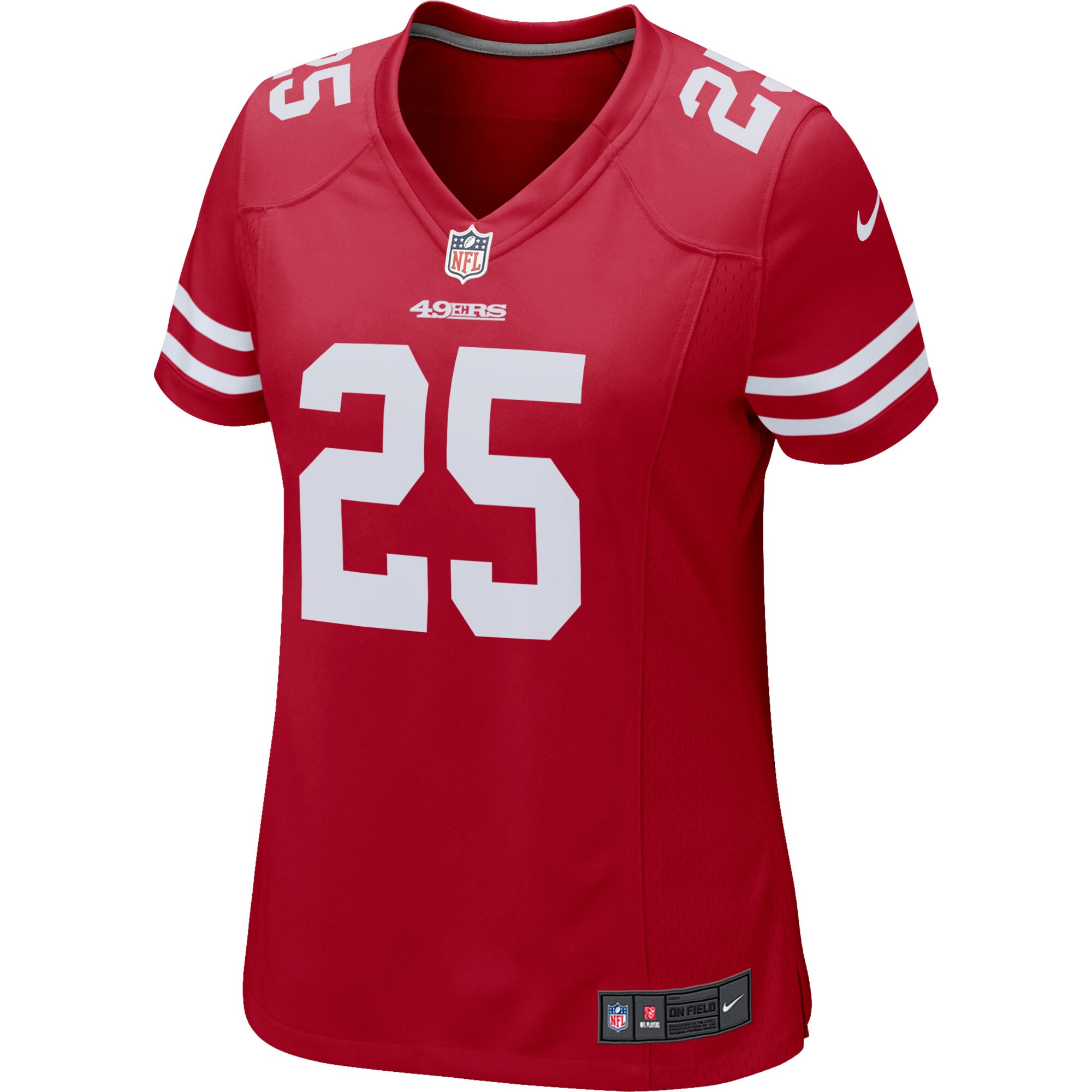 Richard Sherman San Francisco 49ers  Women's Game Player Jersey - Scarlet
