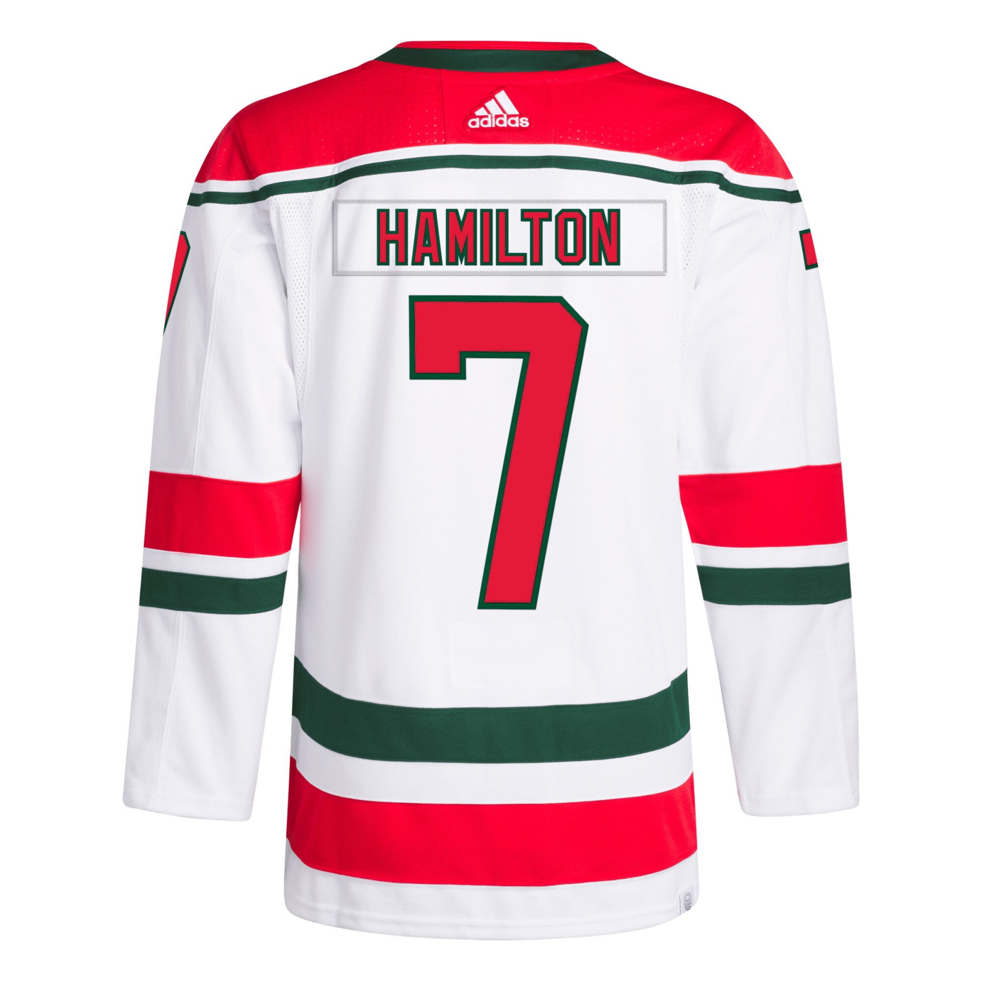 Dougie Hamilton New Jersey Devils  2022/23 Heritage Primegreen Authentic Pro Jersey - White