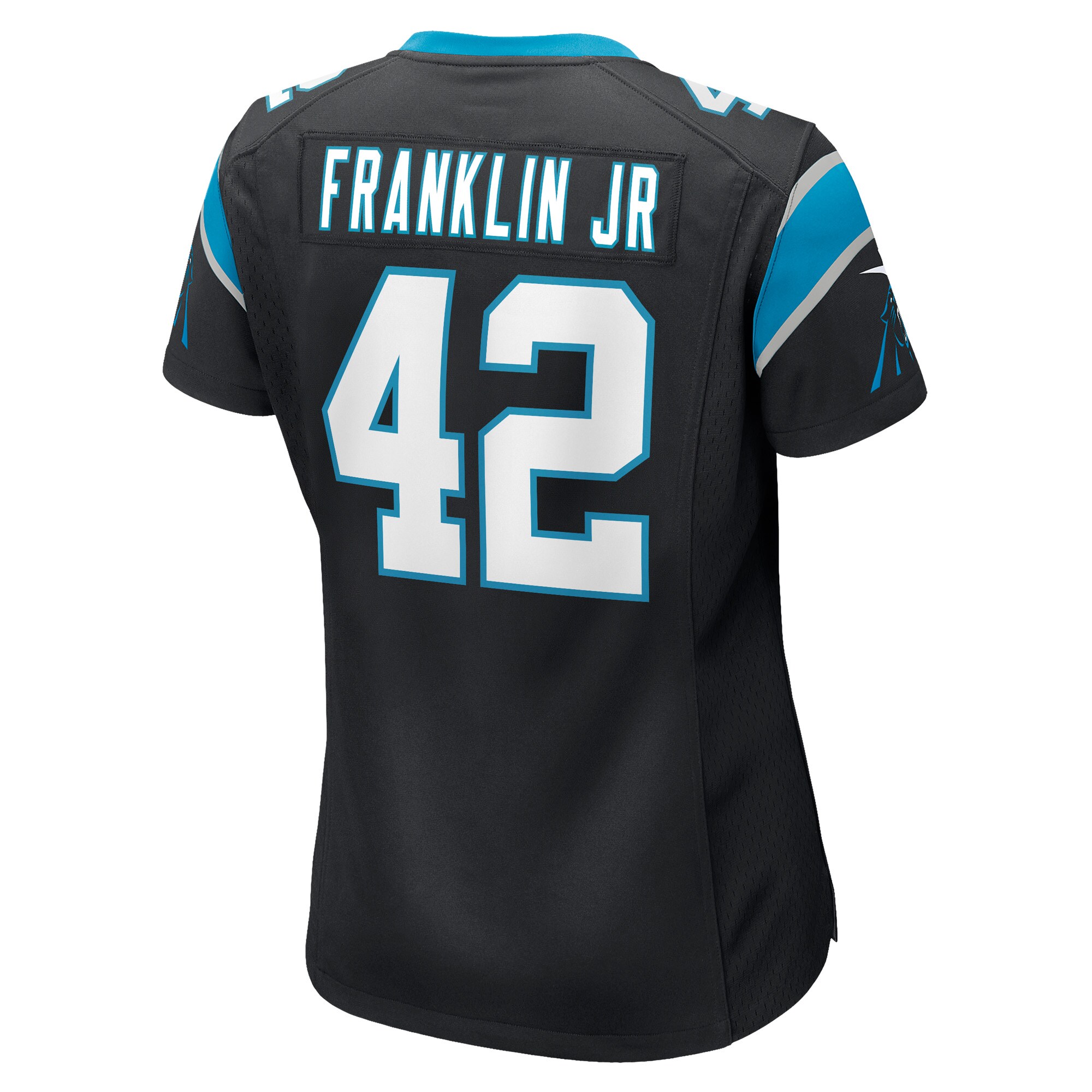 Sam Franklin Jr. Carolina Panthers  Women's Game Player Jersey - Black