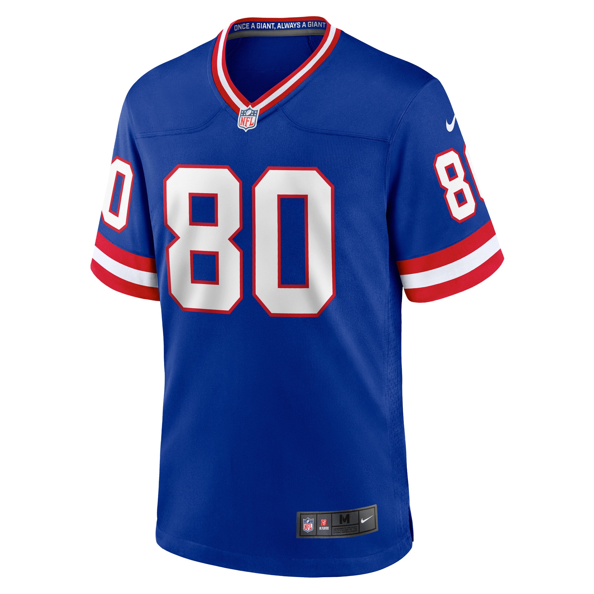 Jeremy Shockey New York Giants Classic Retired Player Game Jersey - Royal