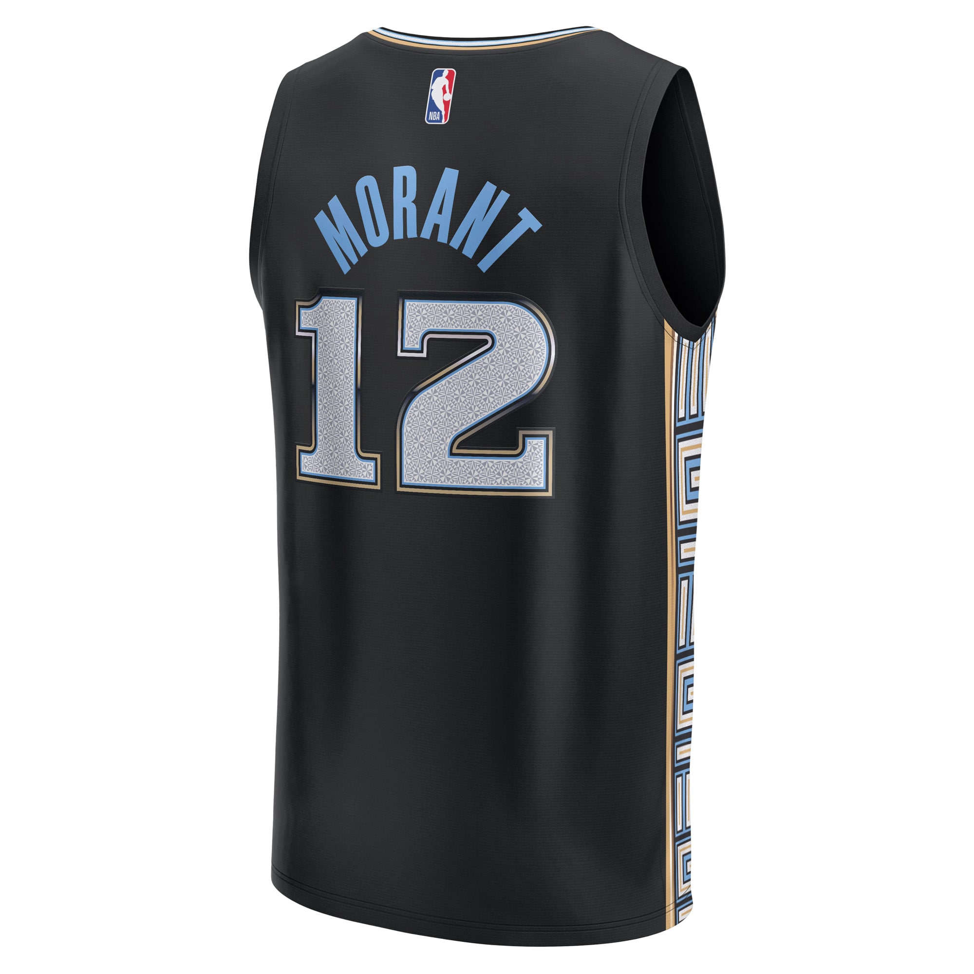 Ja Morant Memphis Grizzlies  2022/23 Fastbreak Jersey - City Edition - Black
