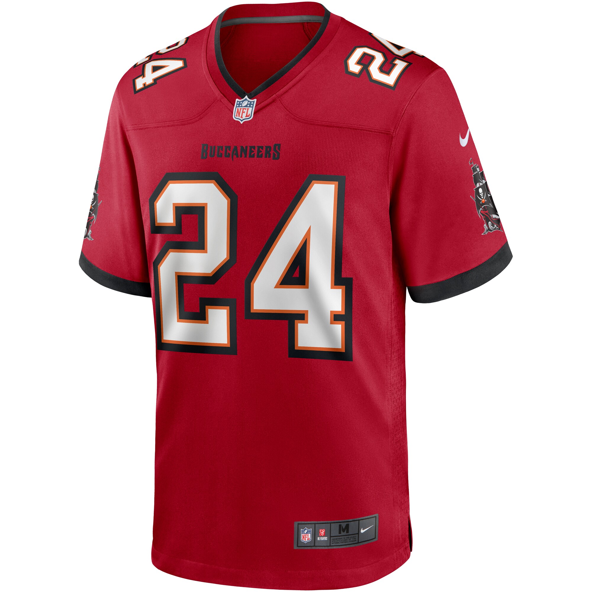 Carlton Davis III Tampa Bay Buccaneers  Game Player Jersey - Red