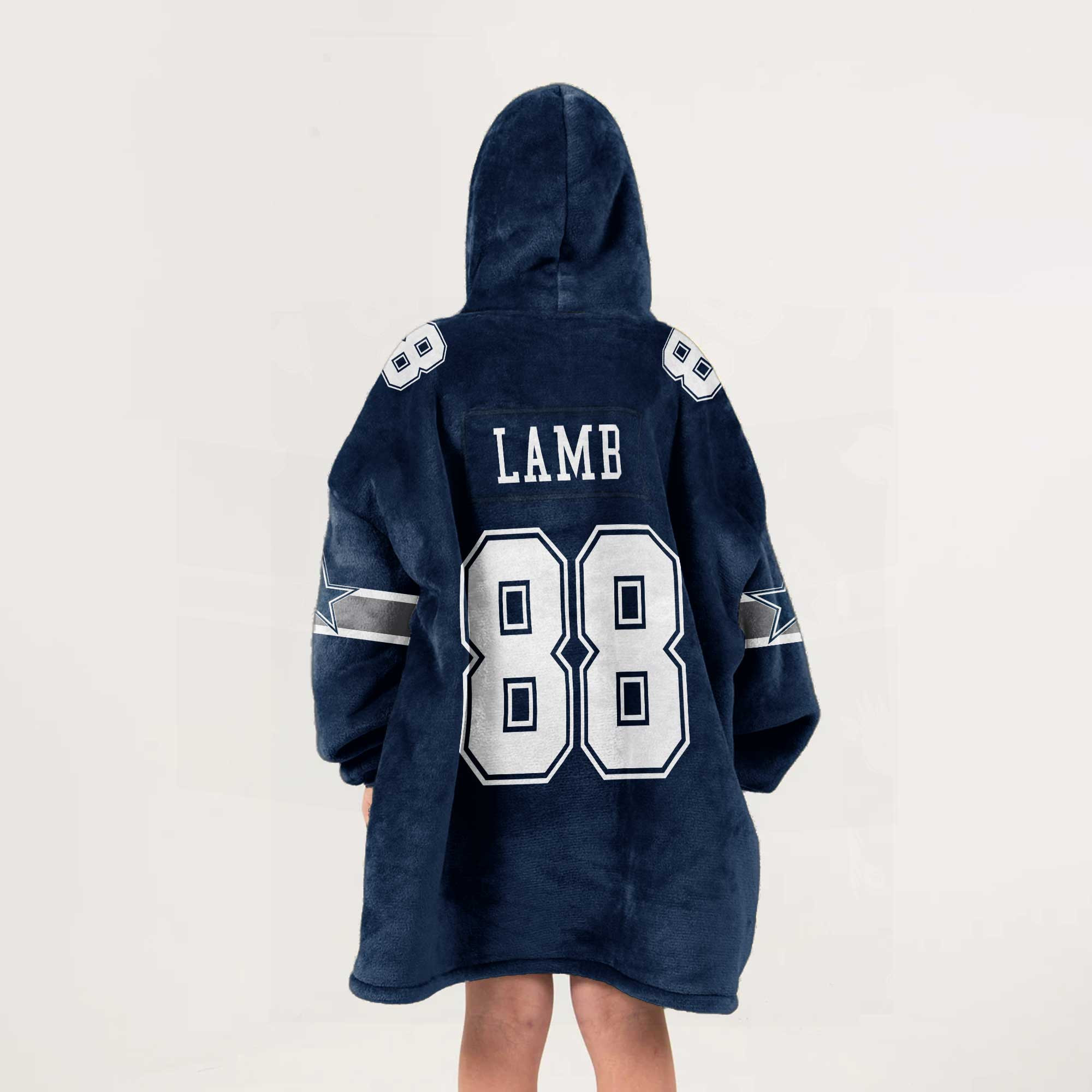 Adult C.D.L 88 Dallas Football Unisex Blanket Hoodie