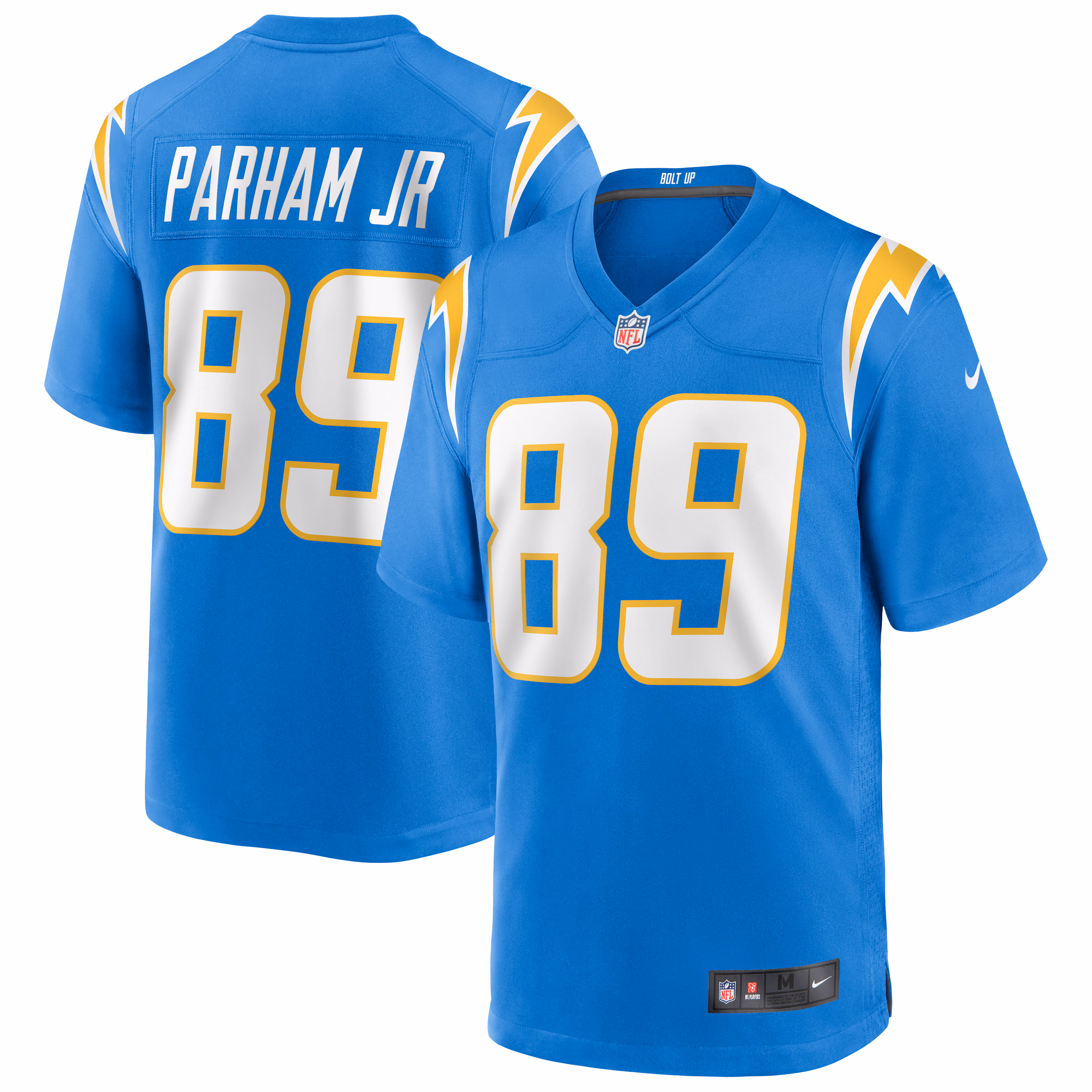 Donald Parham Jr. Los Angeles Chargers Game Jersey - Powder Blue