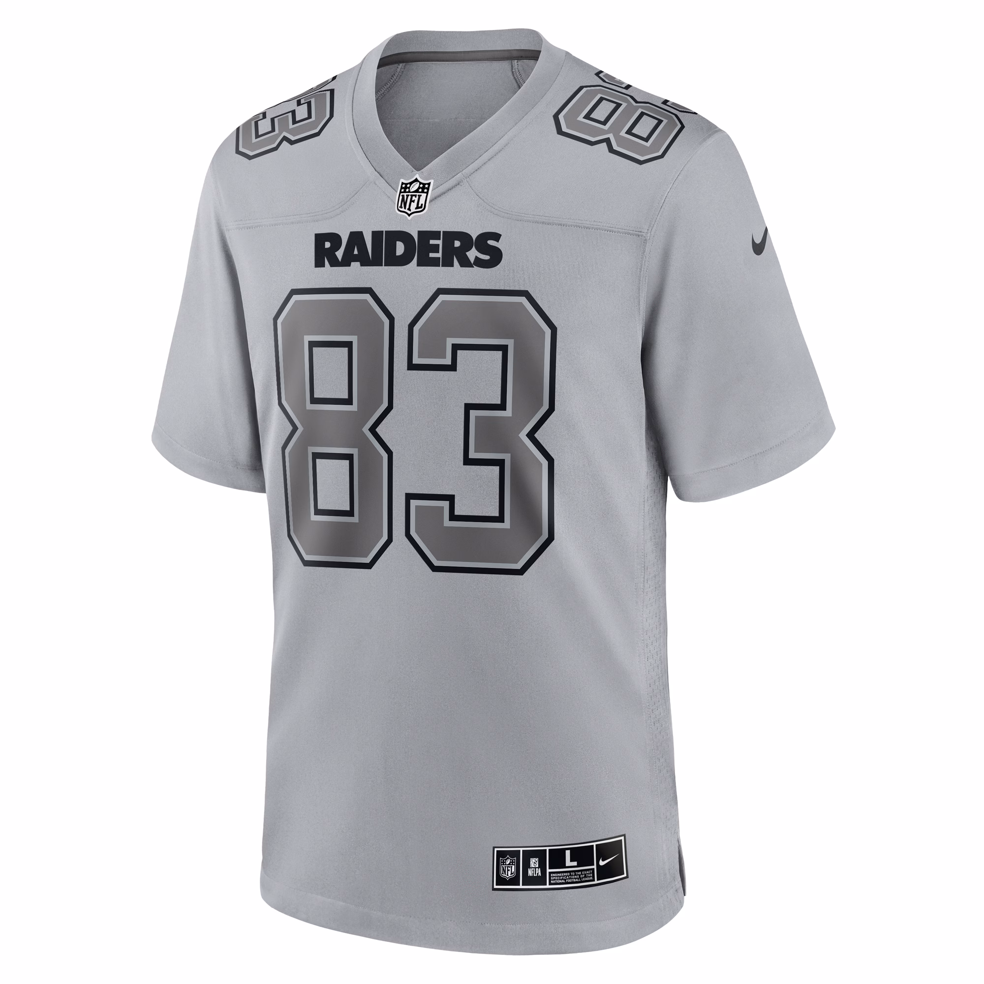 Darren Waller Las Vegas Raiders Atmosphere Fashion Game Jersey - Gray