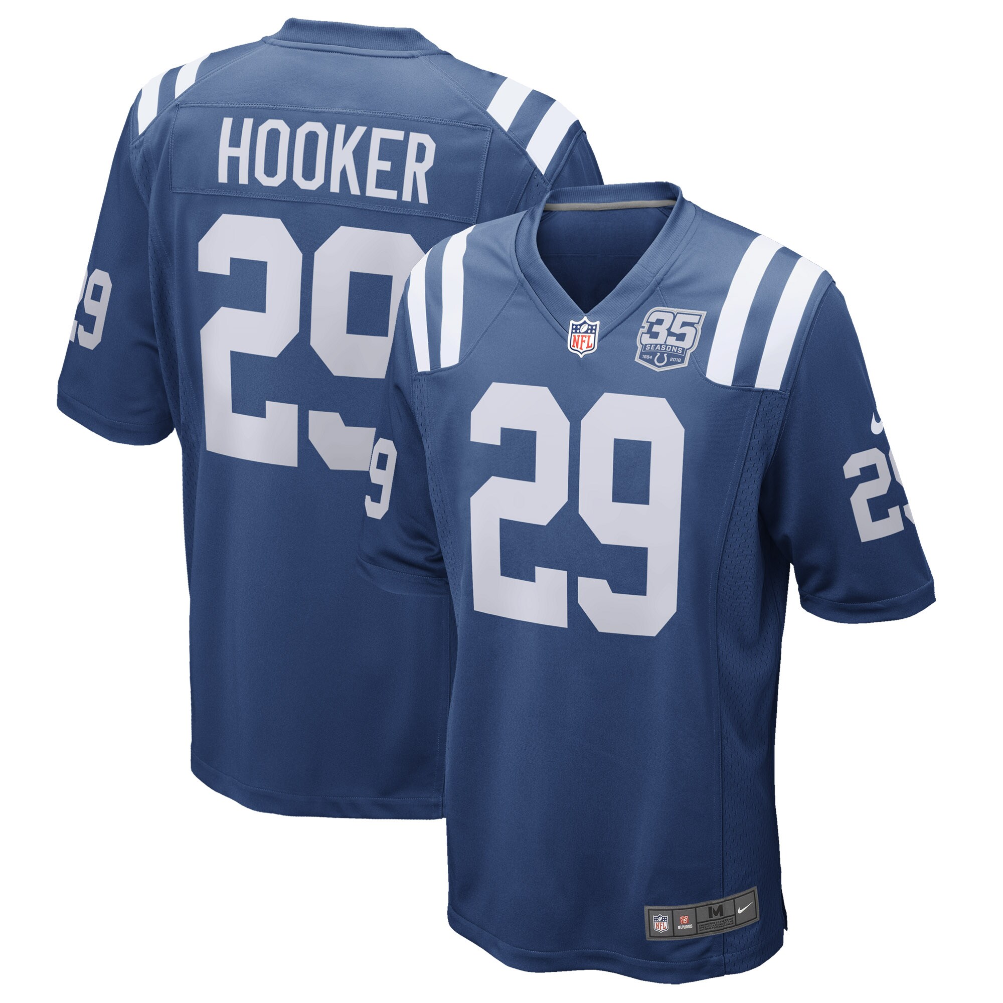 Malik Hooker Indianapolis Colts  35th Season Game Jersey - Royal