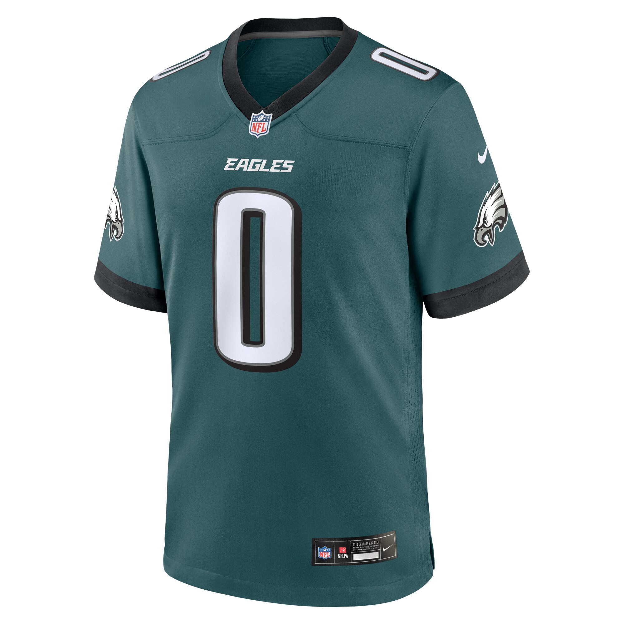 Bryce Huff Philadelphia Eagles #0 Game Player Jersey - Midnight Green