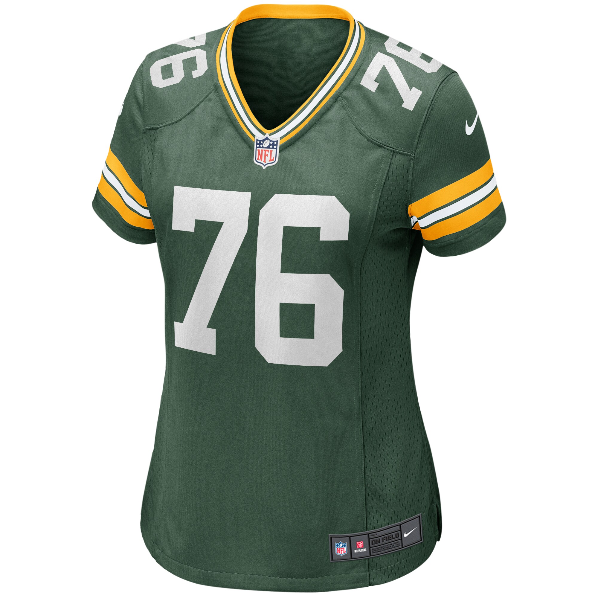 Jon Runyan Green Bay Packers  Women's Game Jersey - Green