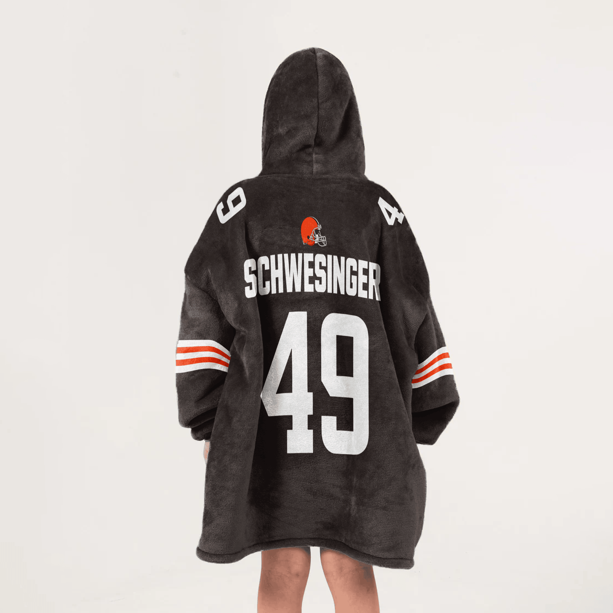 Kid C.S 49 Cleveland Football Unisex Blanket Hoodie