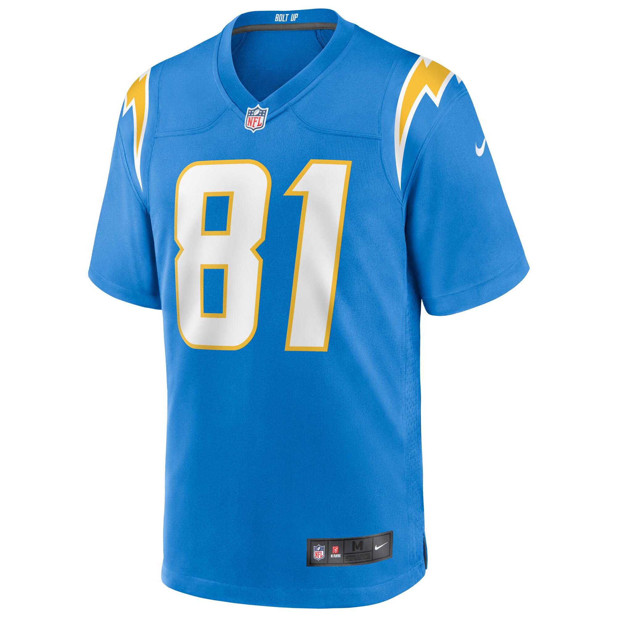 Mike Williams Los Angeles Chargers  Game Jersey - Powder Blue