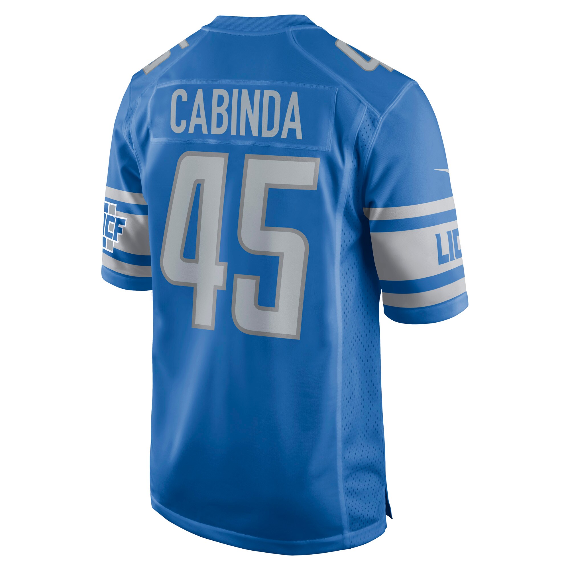 Jason Cabinda Detroit Lions  Game Player Jersey - Blue