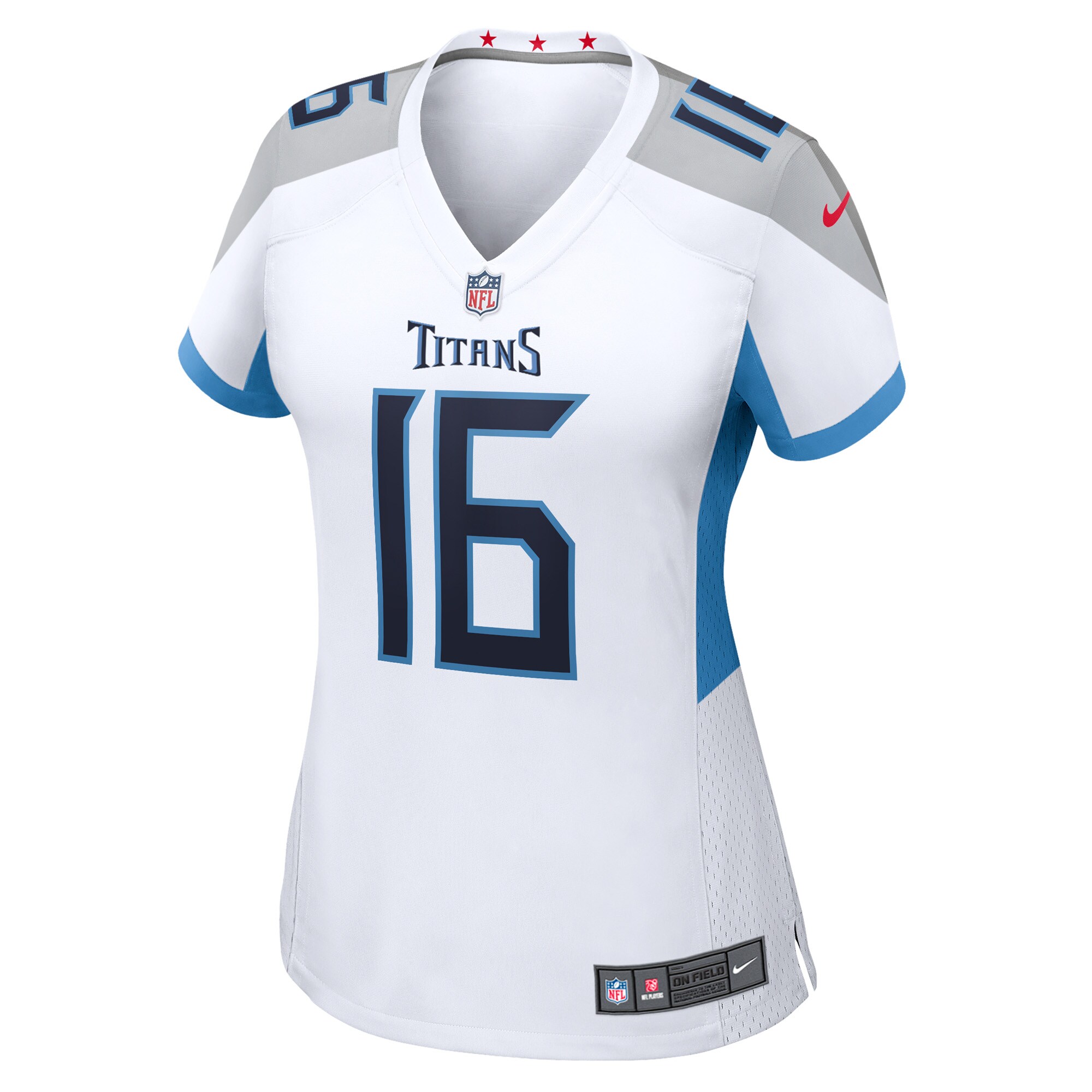 Treylon Burks Tennessee Titans  Women's Game Player Jersey - White