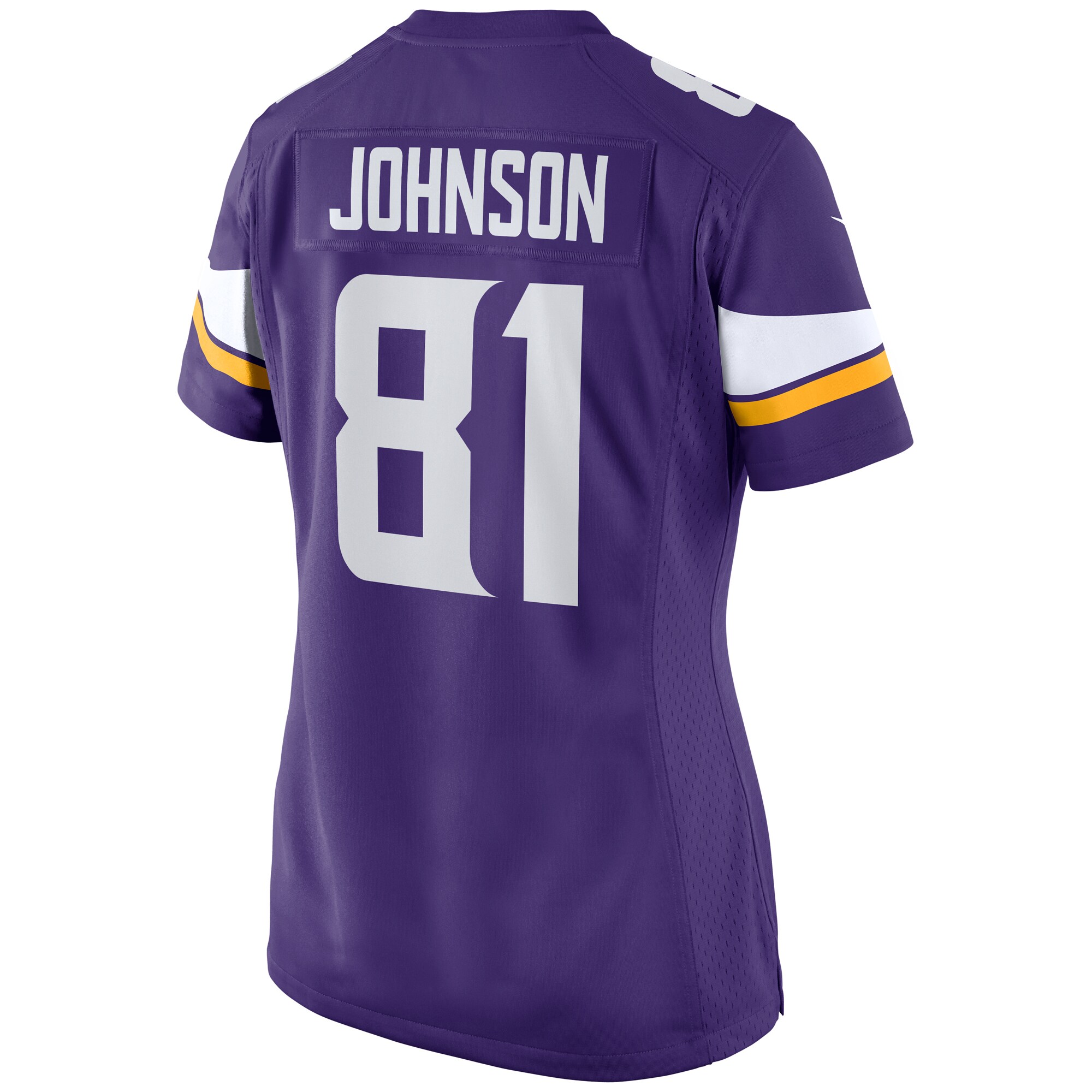 Bisi Johnson Minnesota Vikings  Women's Game Jersey - Purple