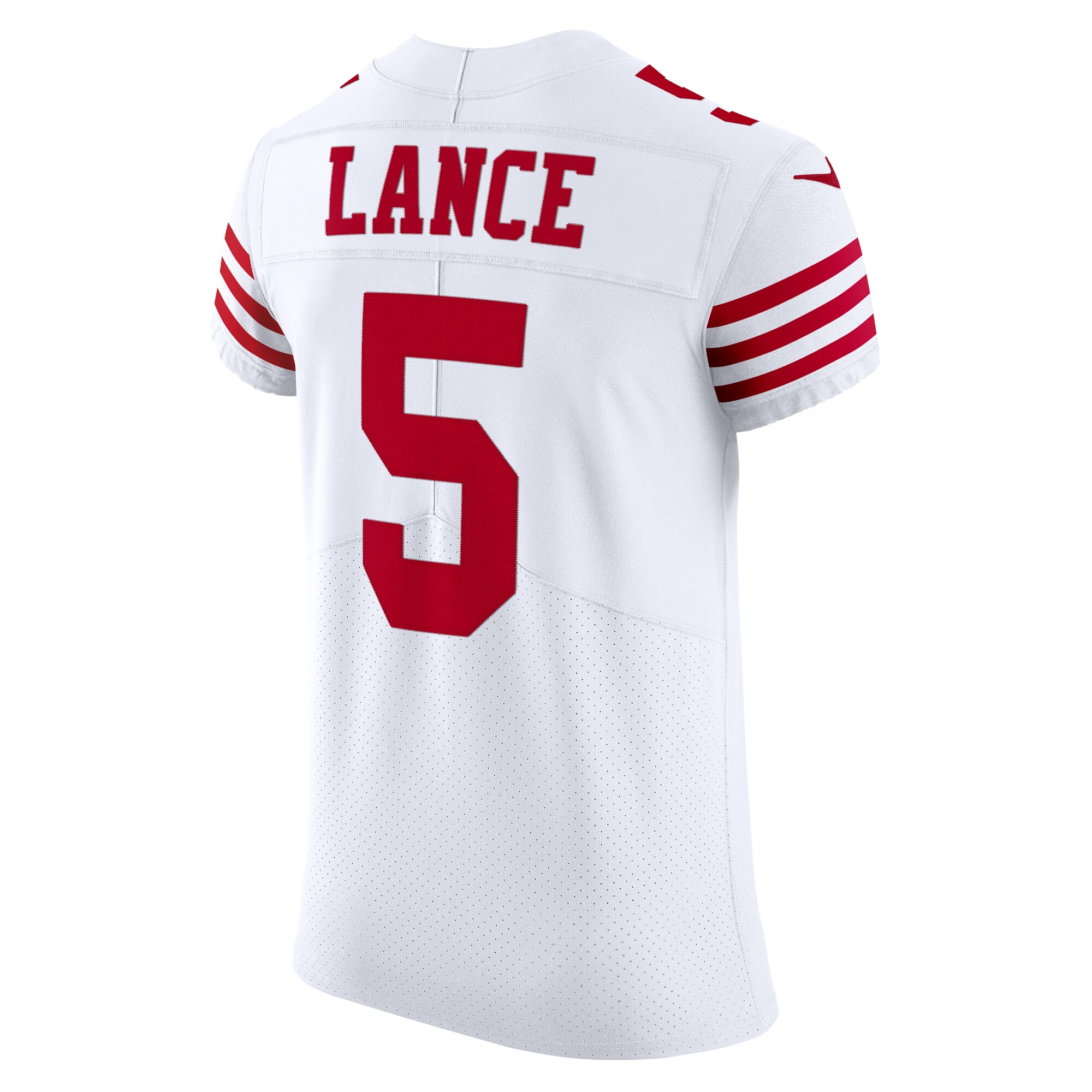 Trey Lance San Francisco 49ers  Vapor Elite Jersey - White