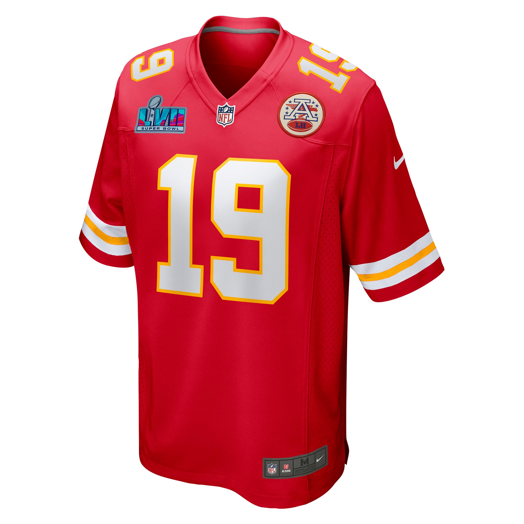 Kadarius Toney Kansas City Chiefs  Super Bowl LVII Patch Game Jersey - Red