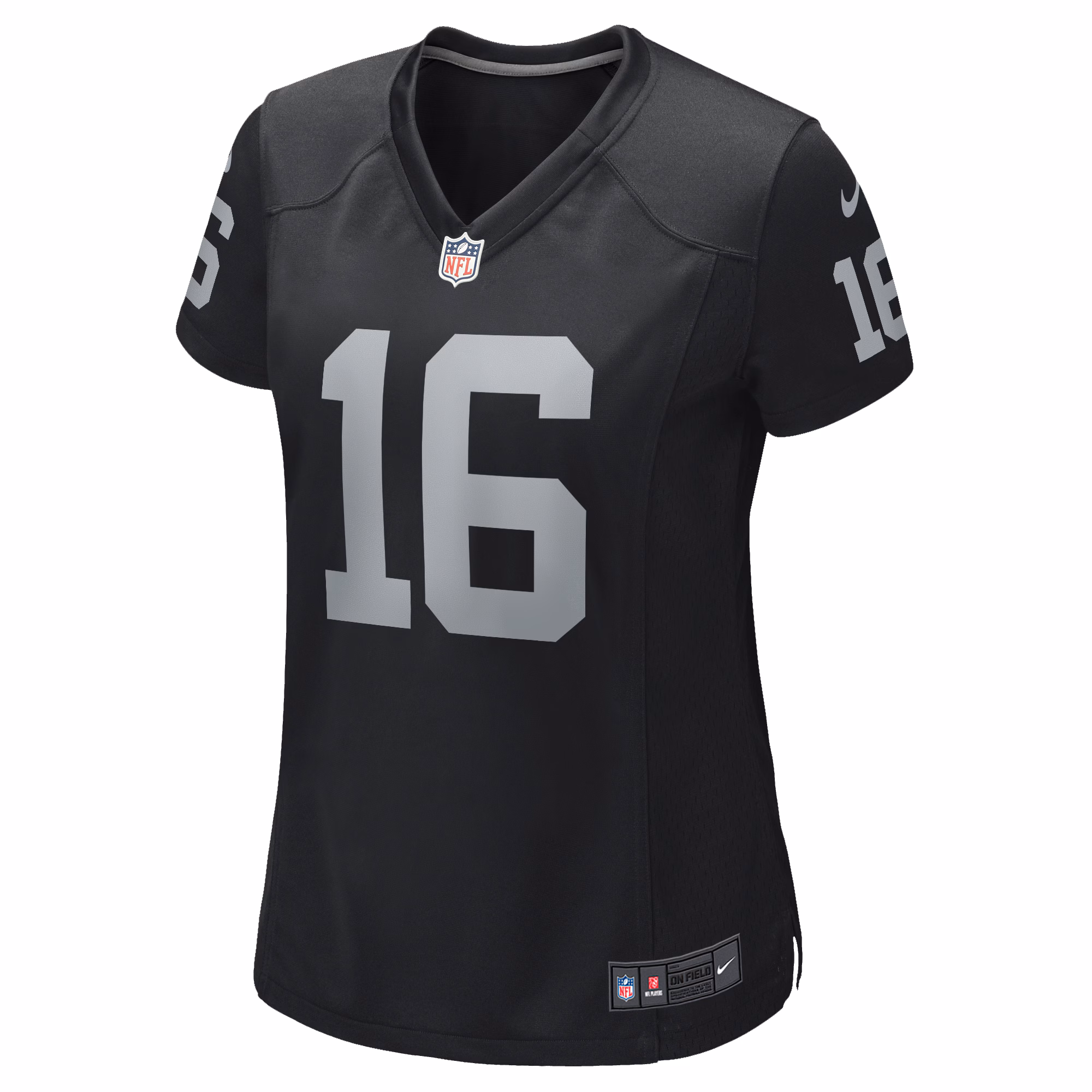 Jim Plunkett Las Vegas Raiders Women's Game Retired Player Jersey - Black