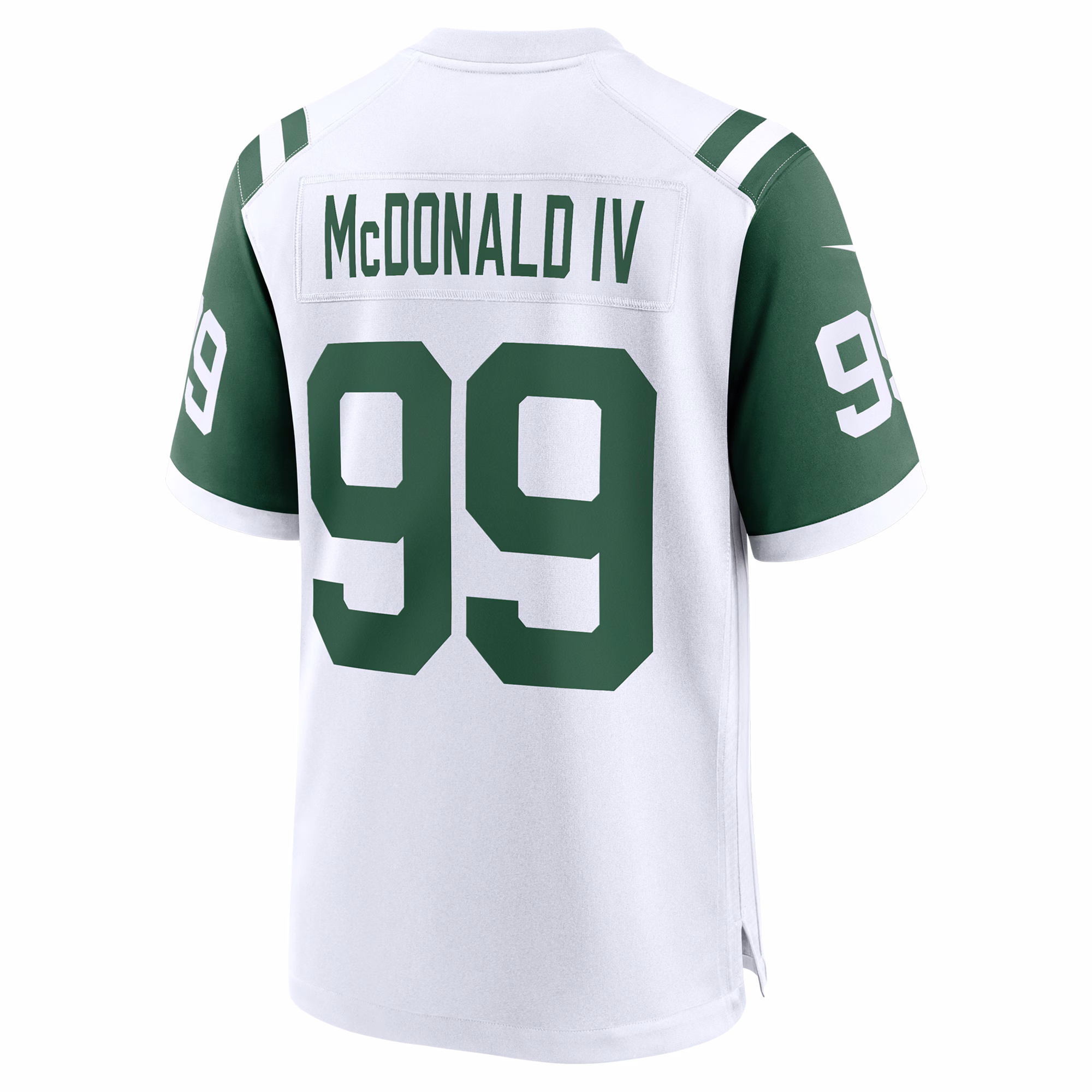 Will McDonald IV New York Jets Classic Alternate Game Jersey - White