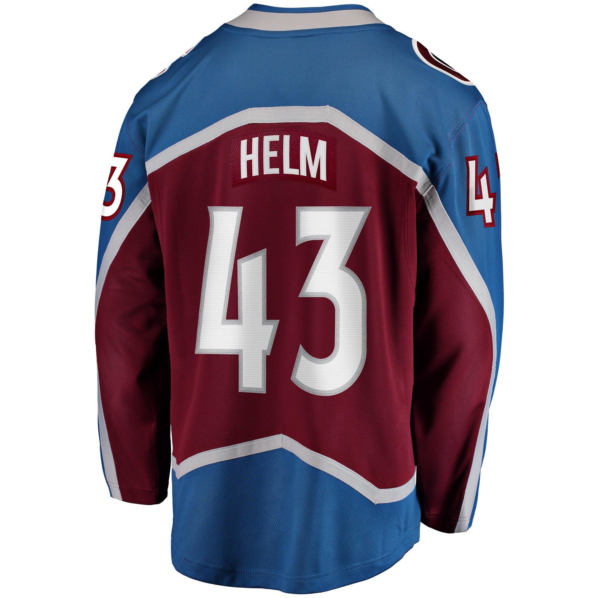 Darren Helm Colorado Avalanche Home Breakaway Player Jersey - Burgundy
