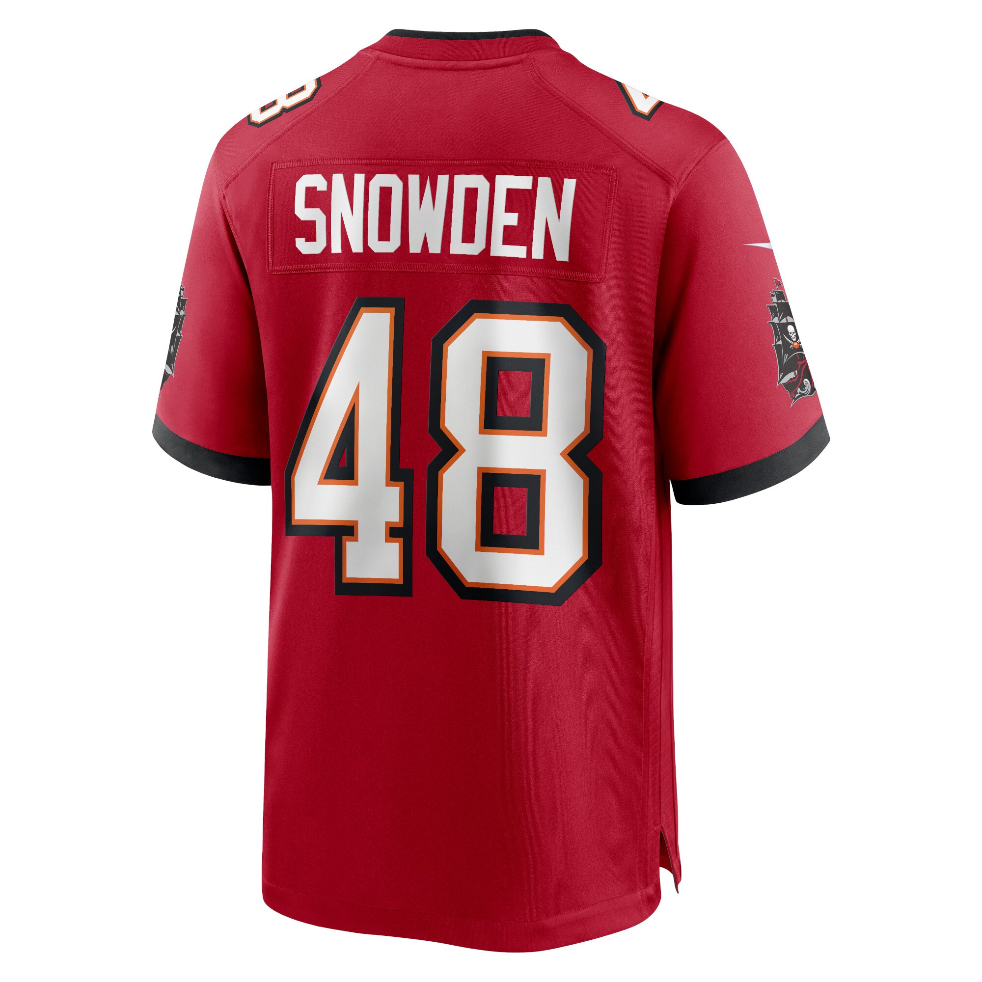 Charles Snowden Tampa Bay Buccaneers  Home Game Player Jersey - Red