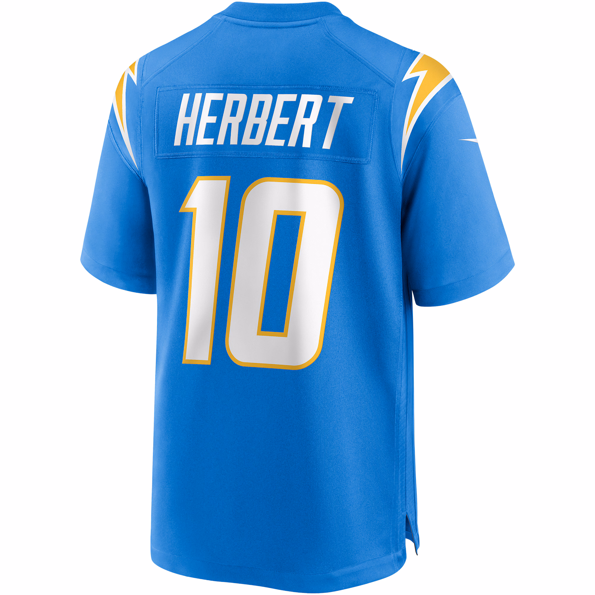 Justin Herbert Los Angeles Chargers Player Game Jersey - Powder Blue