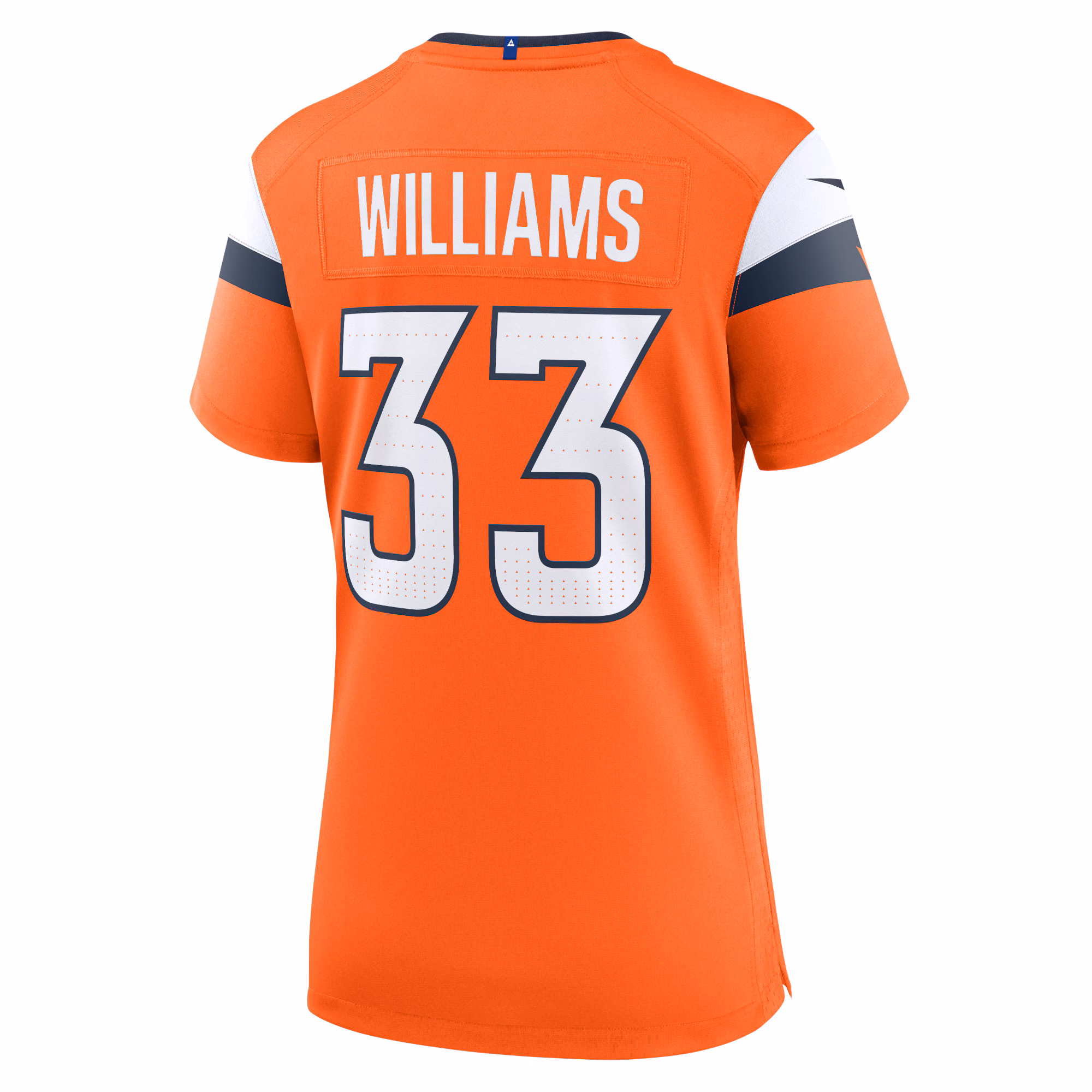 Javonte Williams Denver Broncos Women's Mile High Collection Alternate Game Jersey - Navy