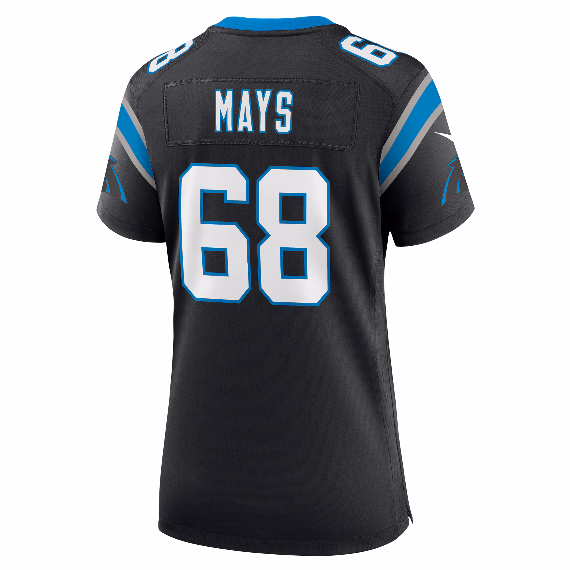 Cade Mays Carolina Panthers Women's Team Game Jersey -  Black