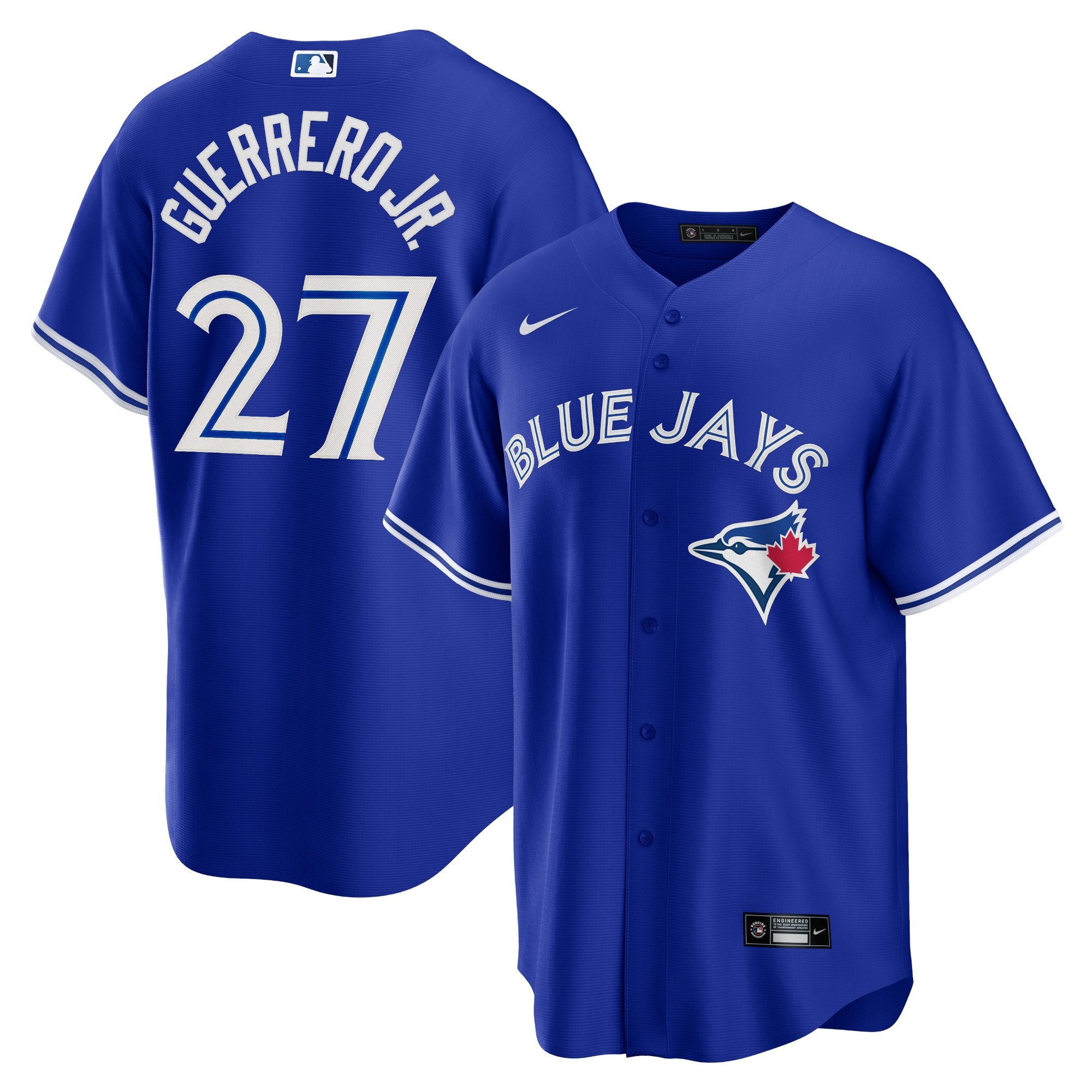 Men's Toronto Blue Jays Vladimir Guerrero Jr.  Royal Big & Tall Alternate Replica Player Jersey
