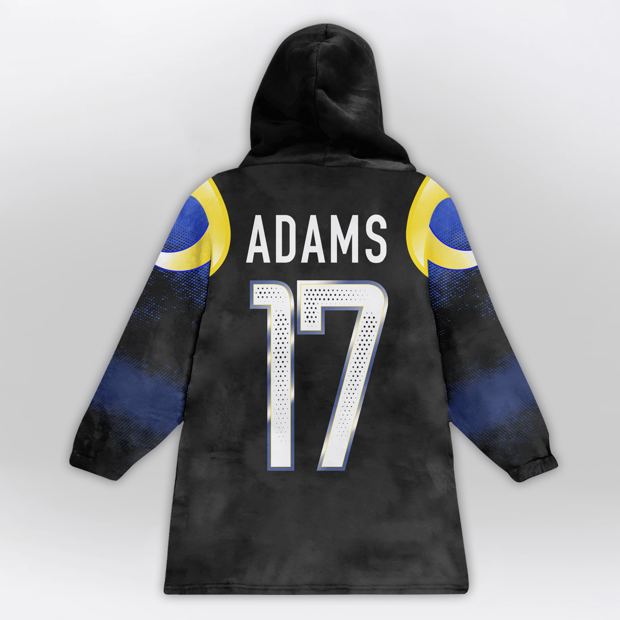 Kid D.A 17 Los Angeles R Football Unisex Blanket Hoodie