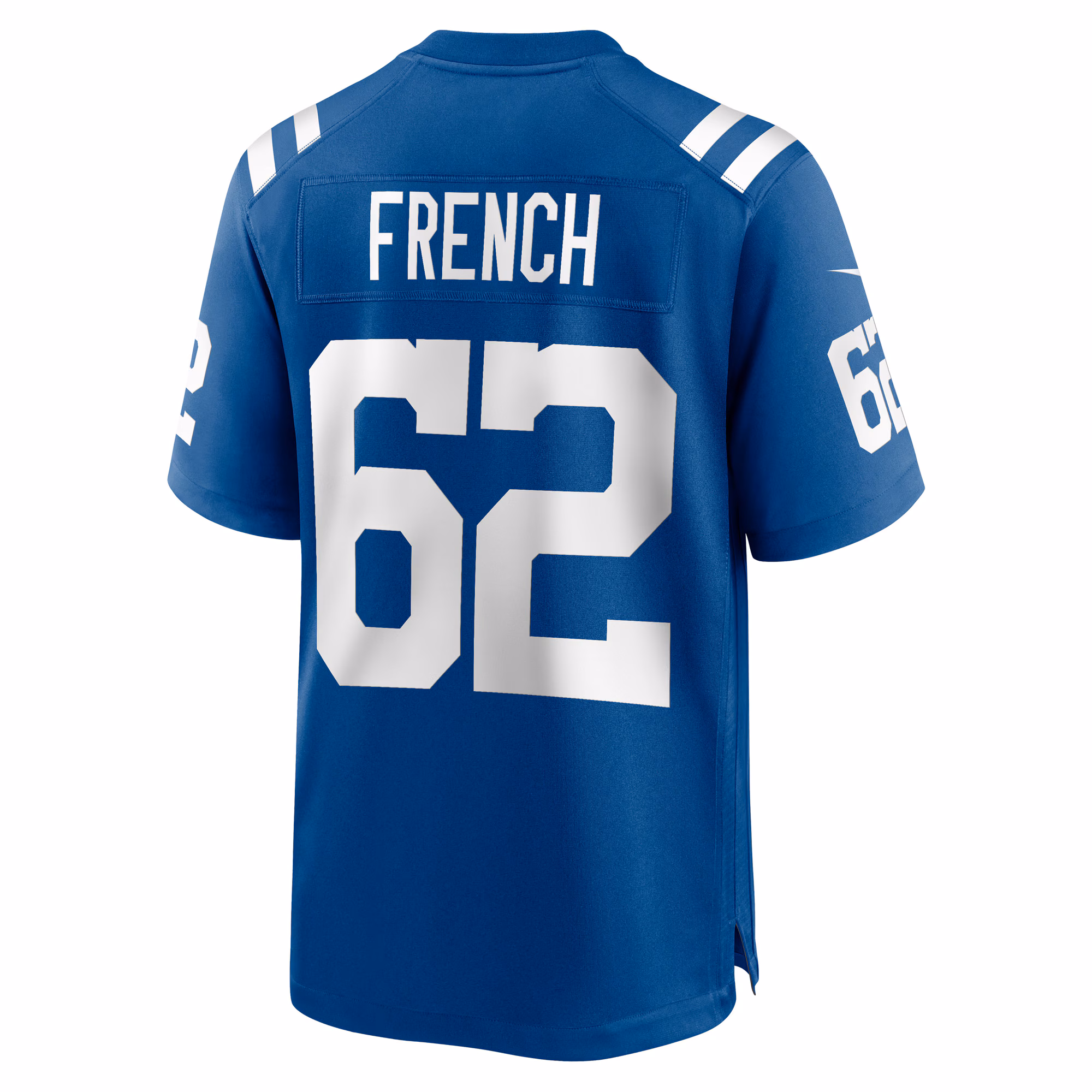 Wesley French Indianapolis Colts Game Player Jersey - Royal