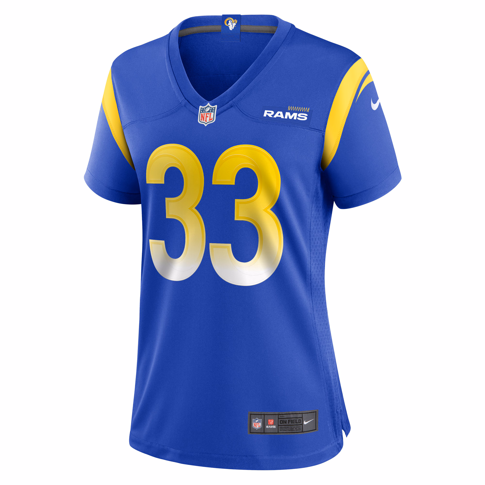 Cam Lampkin Los Angeles Rams Women's Game Jersey -  Royal