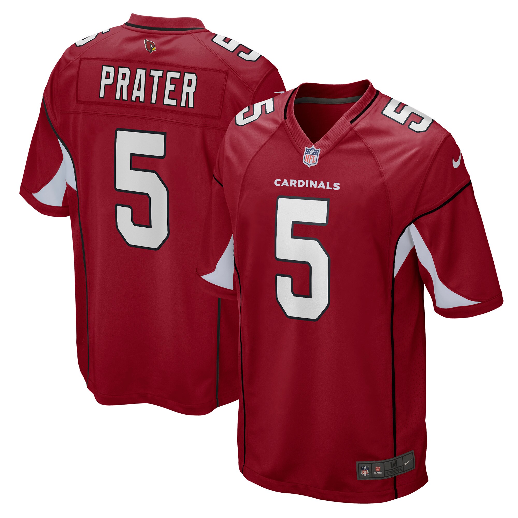 Matt Prater Arizona Cardinals  Game Jersey - Cardinal