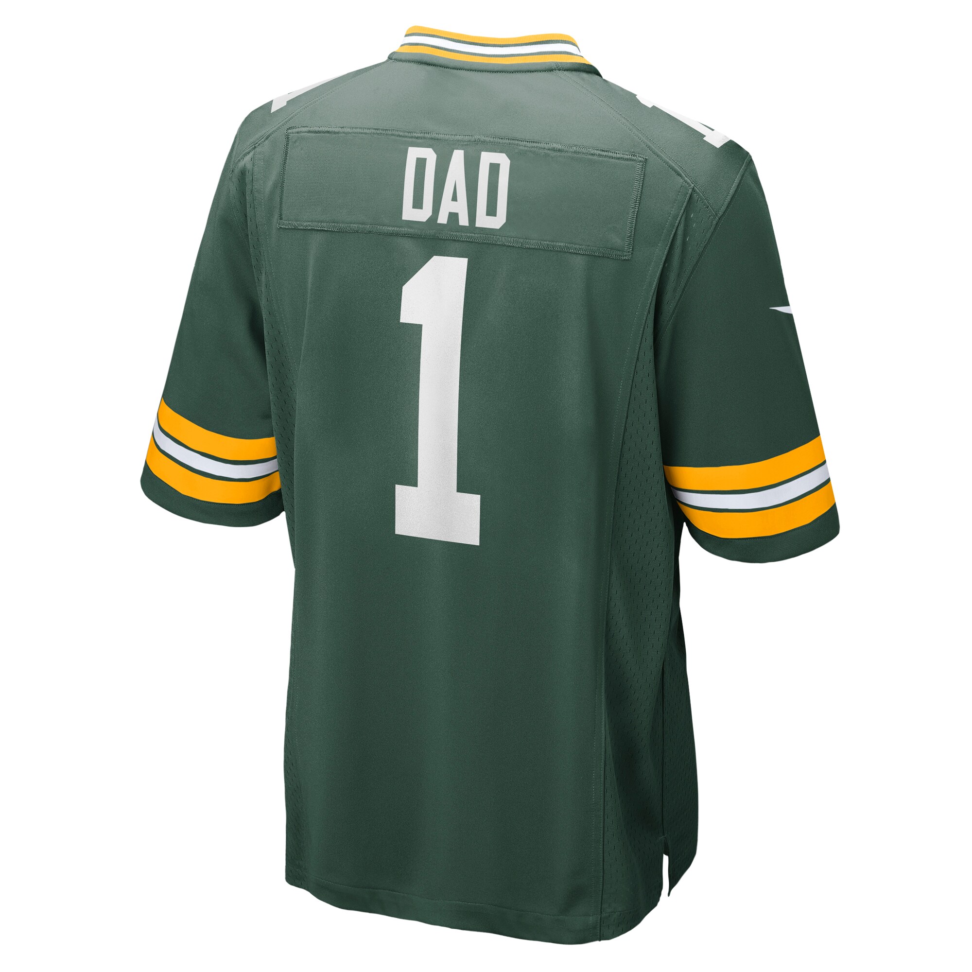 Number 1 Dad Green Bay Packers Game Jersey - Green