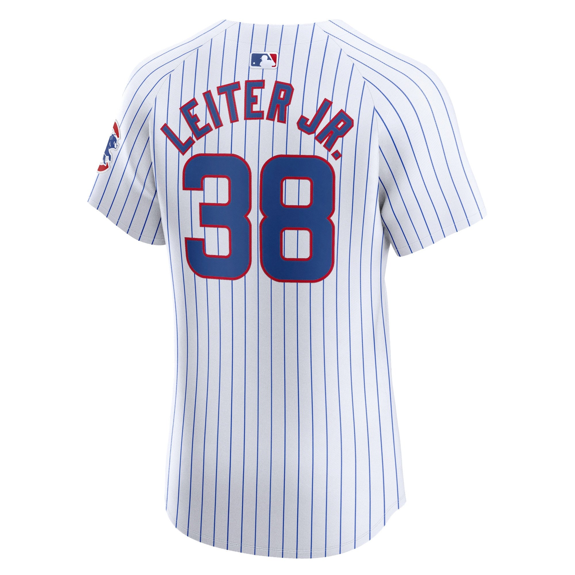 Men's Chicago Cubs Mark Leiter Jr.  White Home Elite Player Jersey